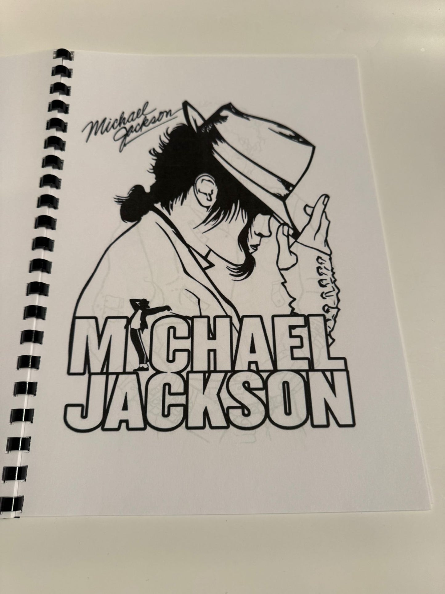Michael Jackson Colouring Book