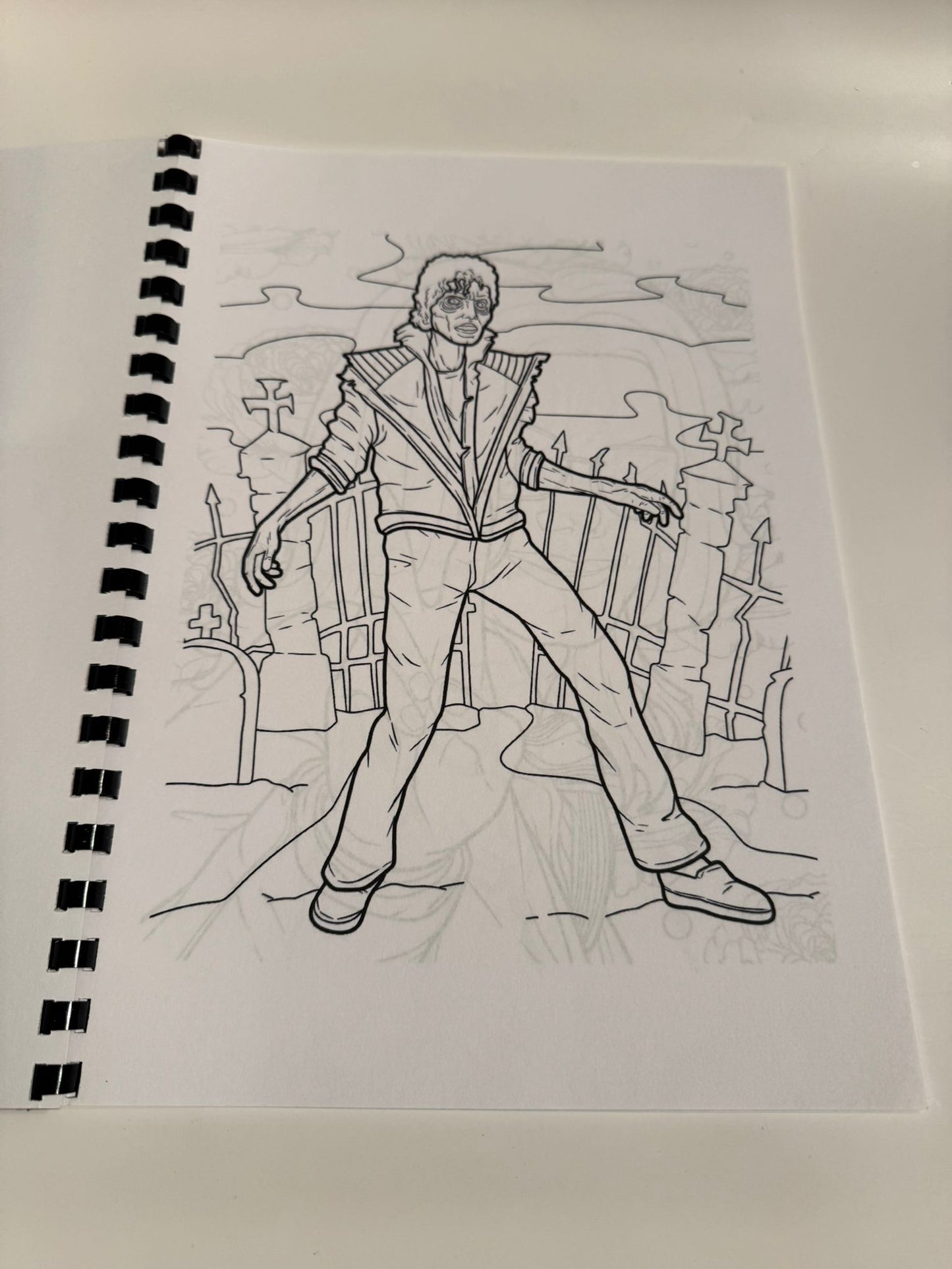 Michael Jackson Colouring Book