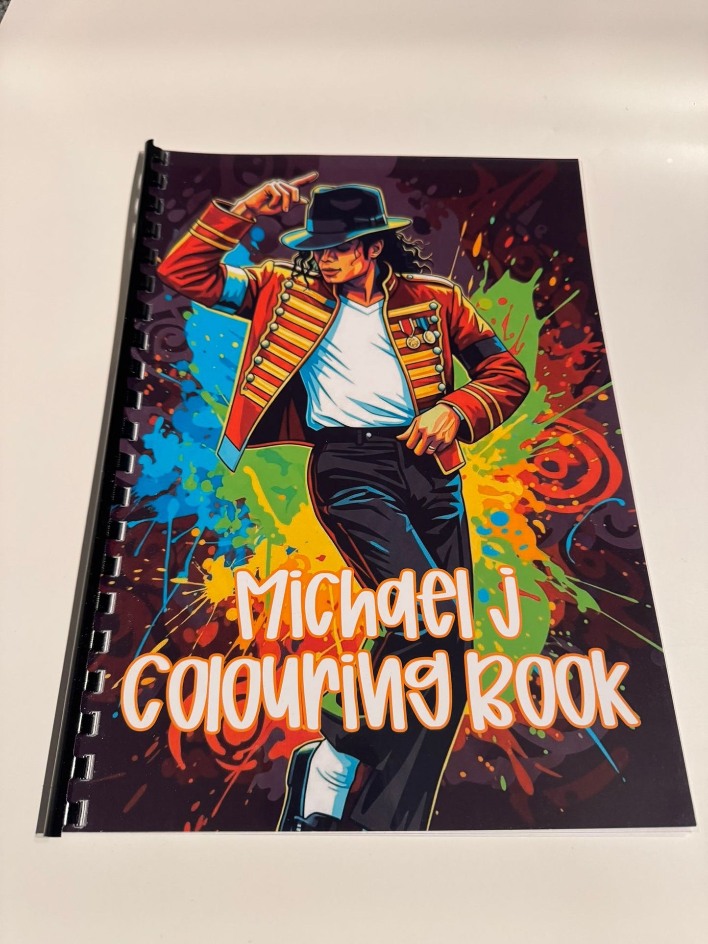 Michael Jackson Colouring Book