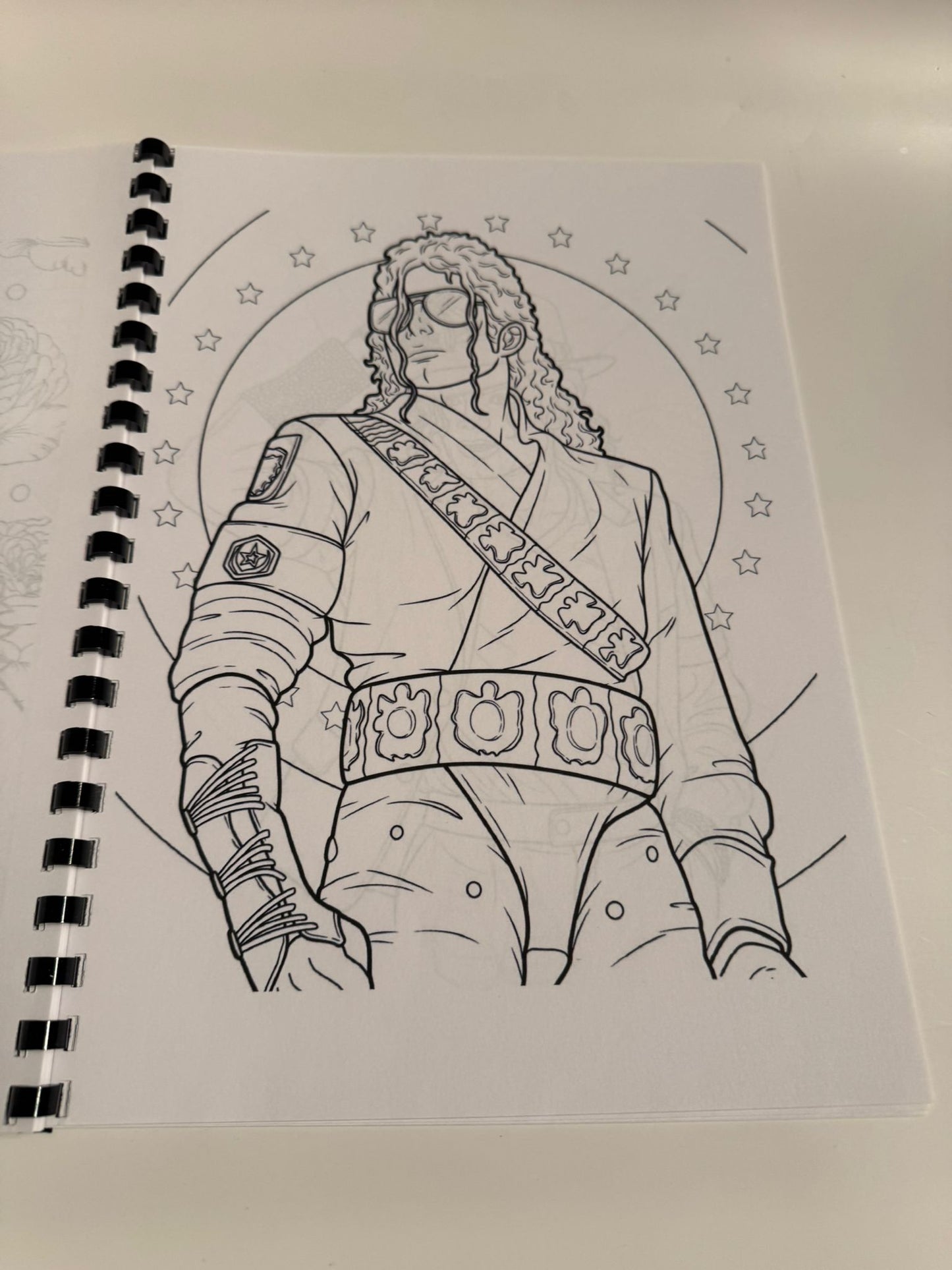 Michael Jackson Colouring Book