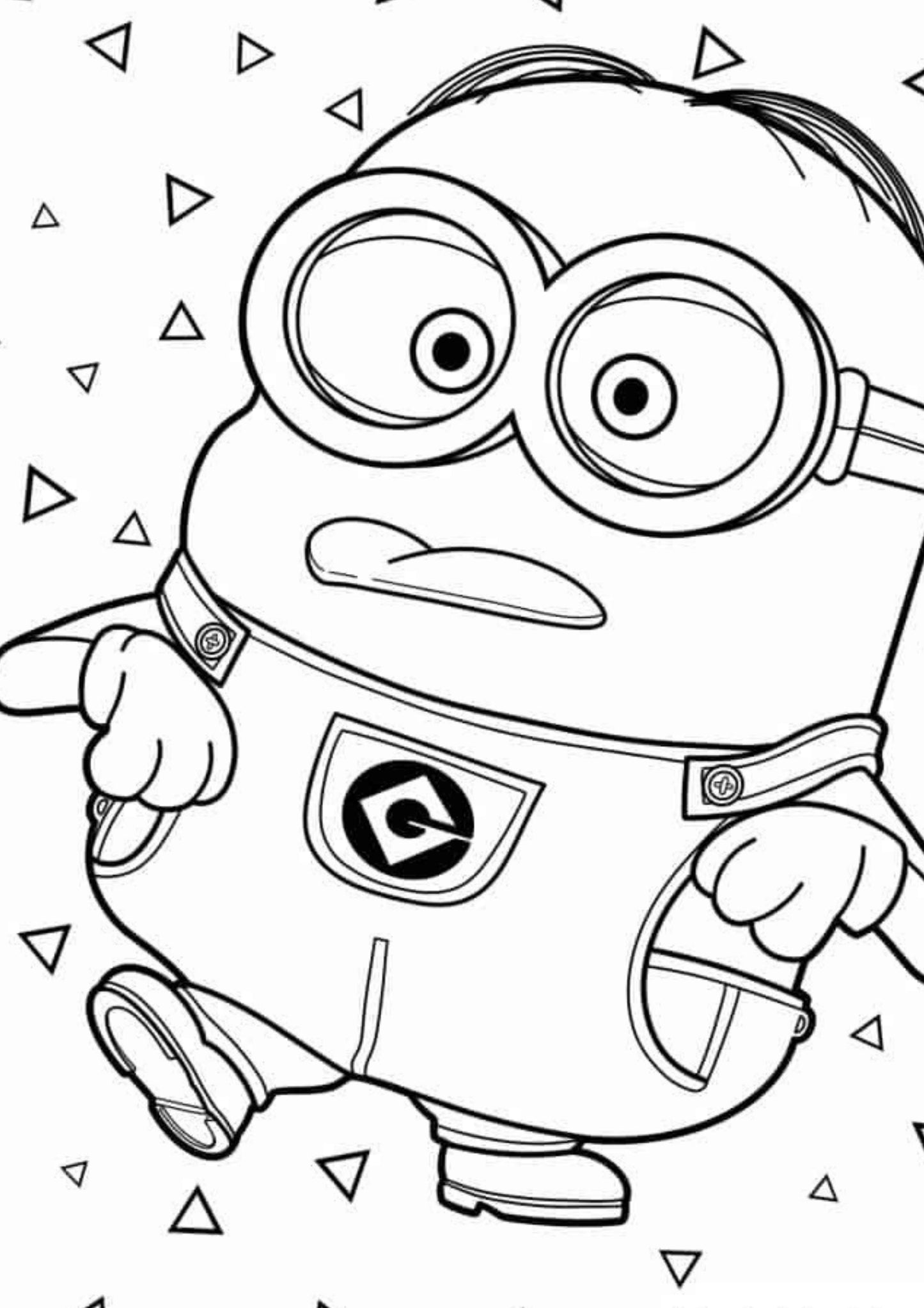 Minions Colouring Book