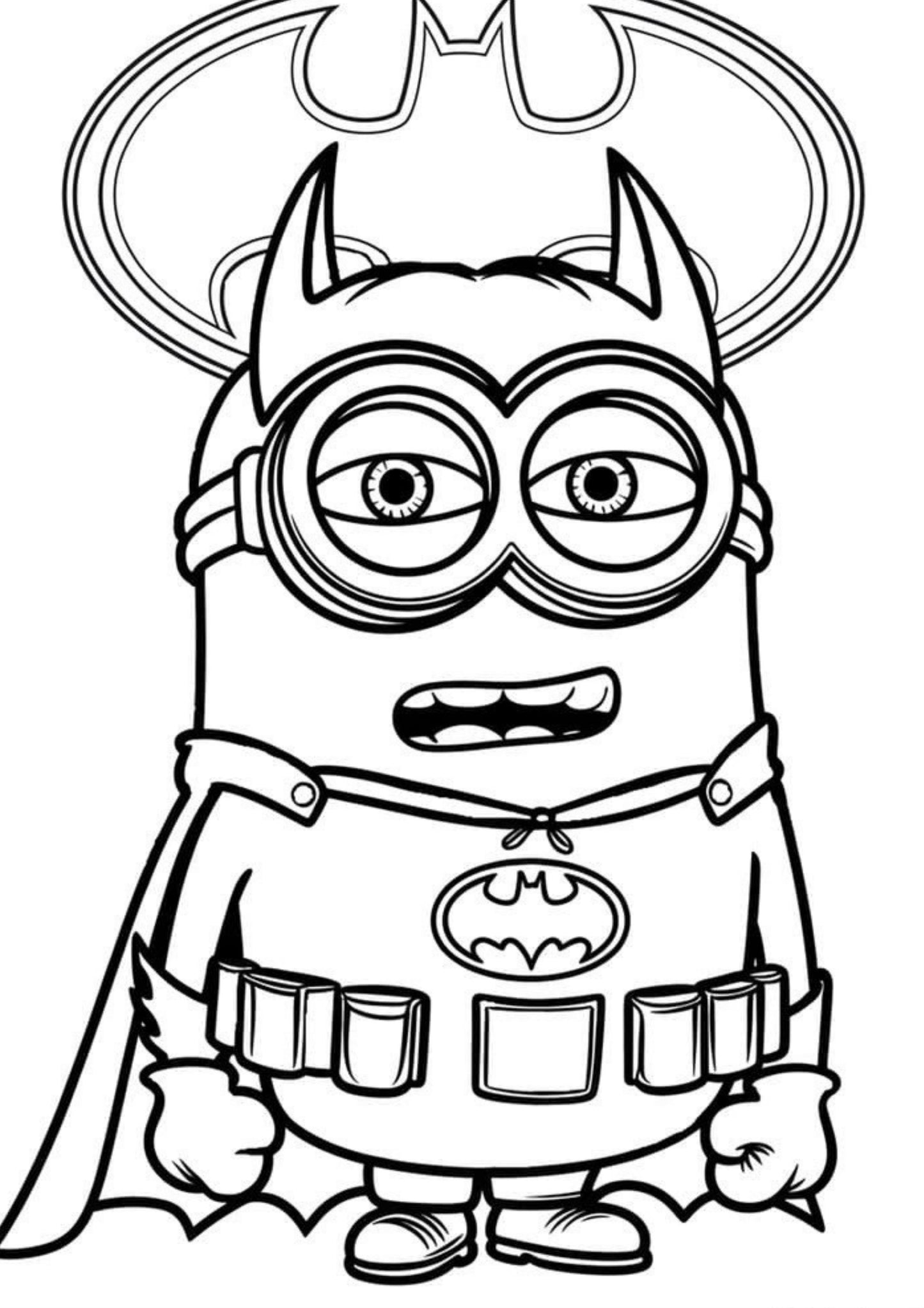 Minions Colouring Book