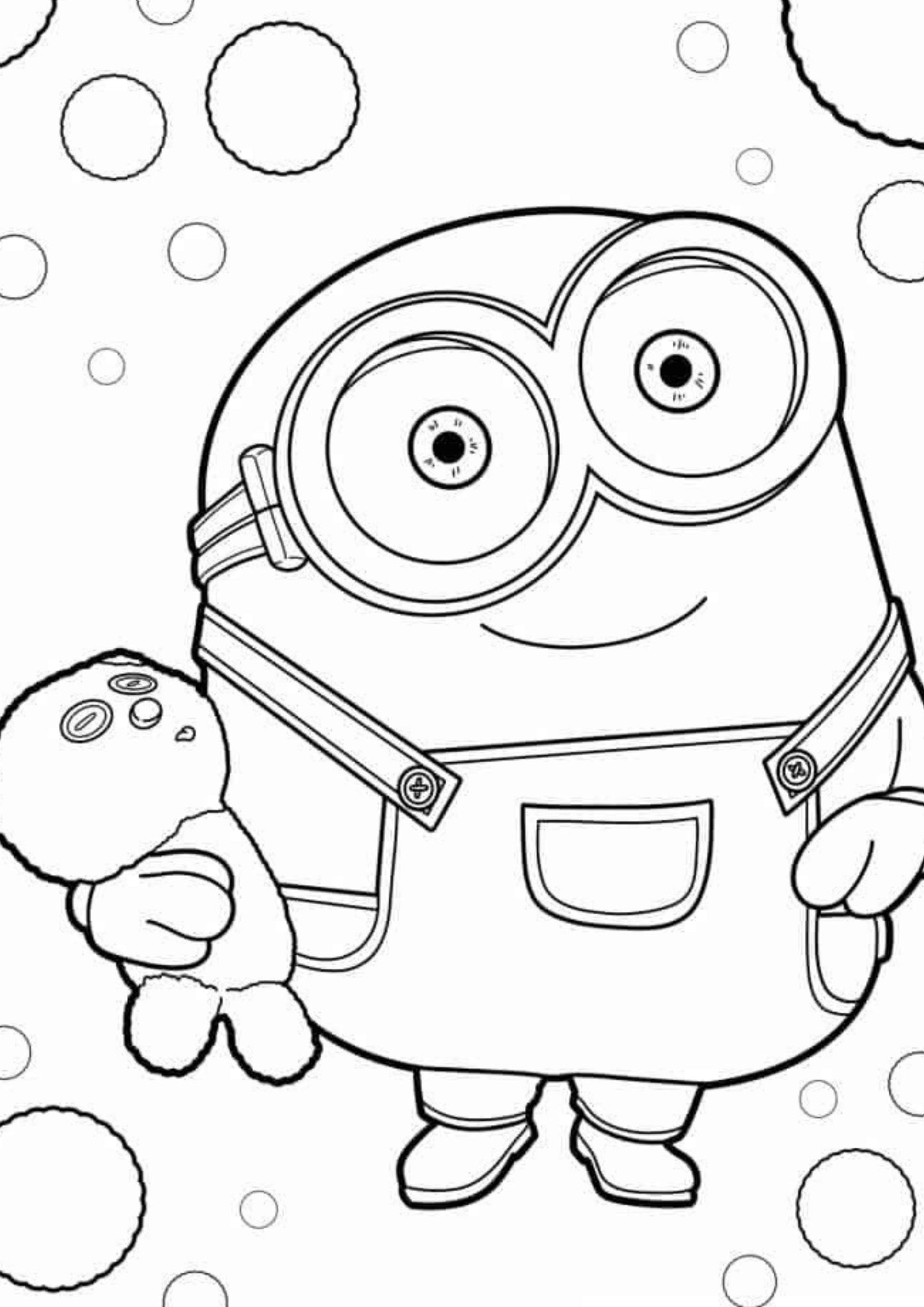 Minions Colouring Book