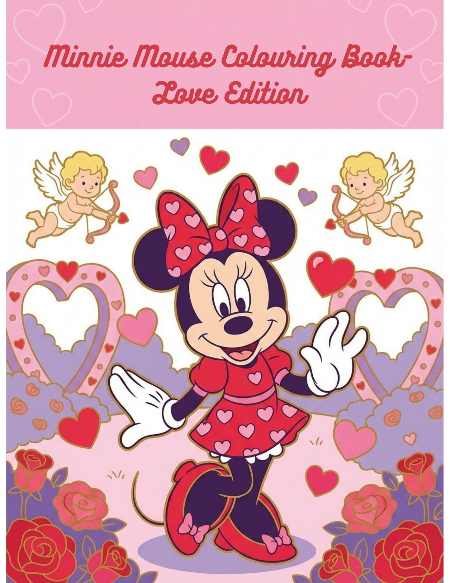 Minnie Love Colouring Book