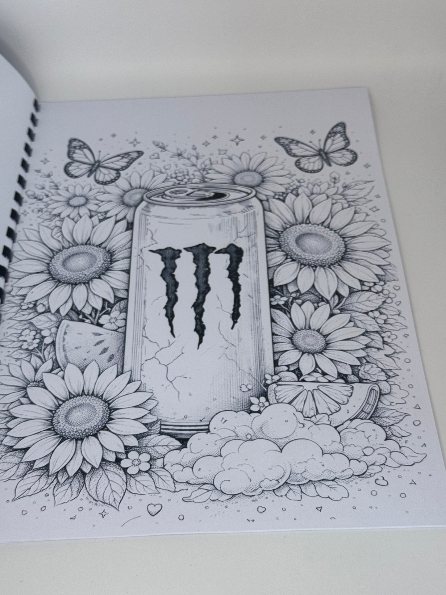 Monster Girl Colouring Book