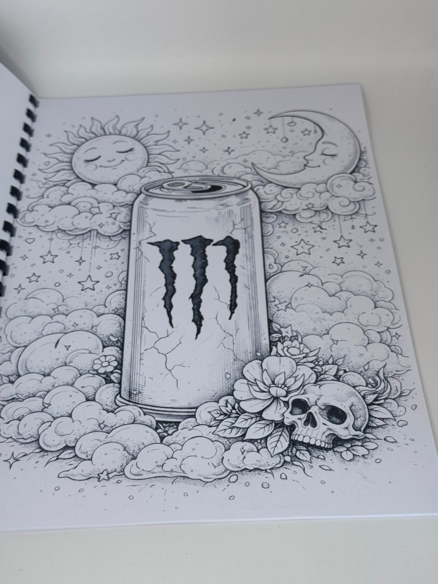 Monster Girl Colouring Book