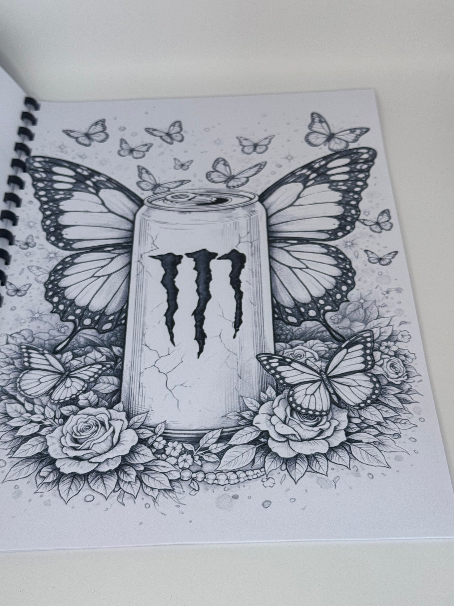 Monster Girl Colouring Book