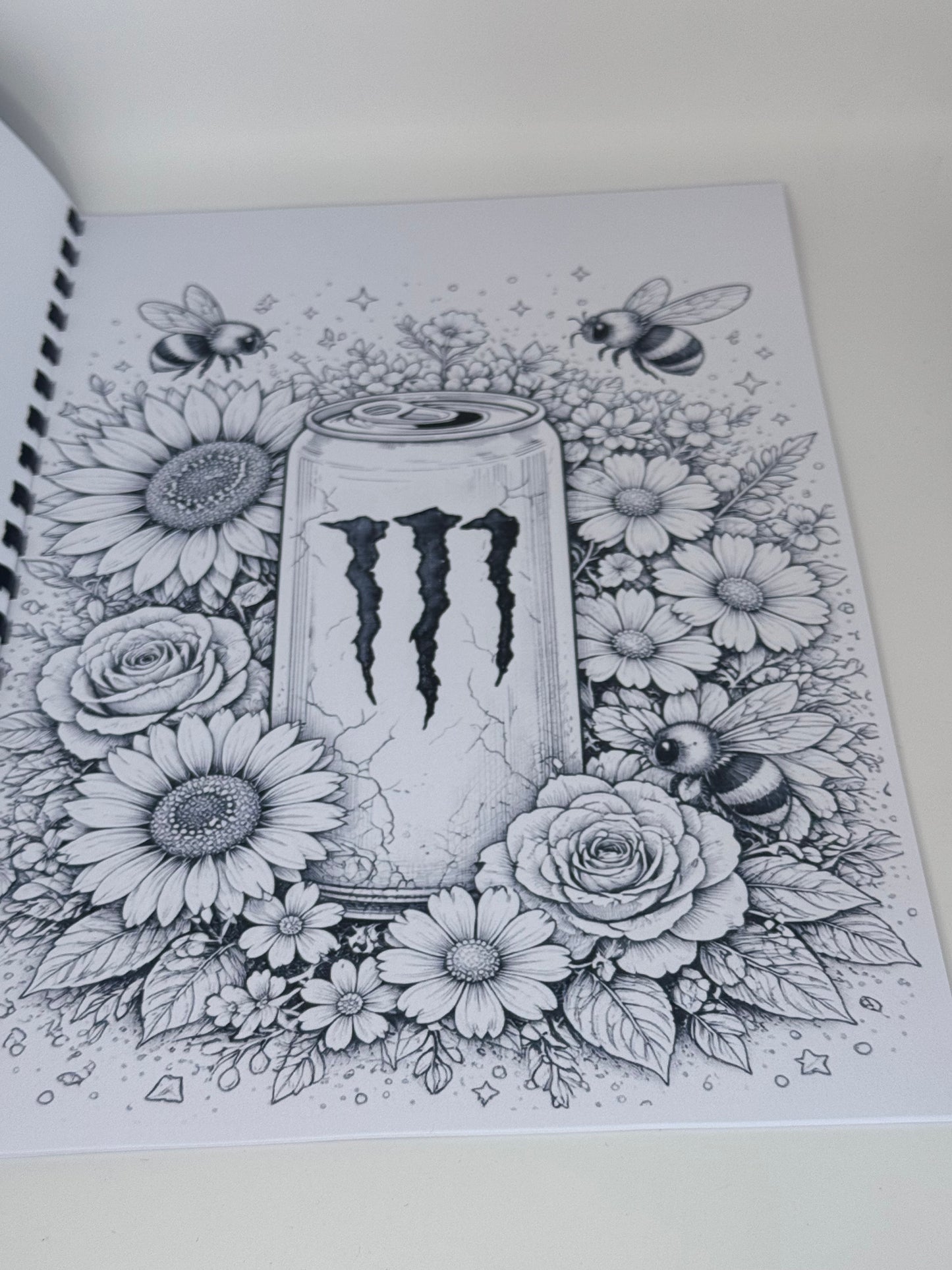Monster Girl Colouring Book
