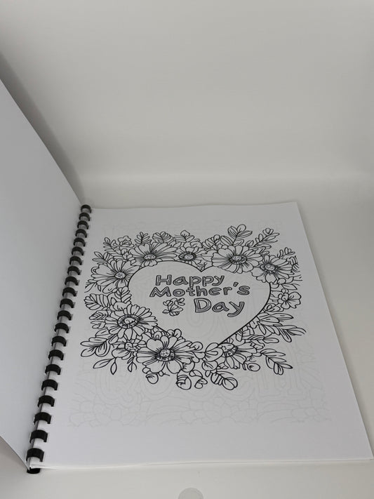 Mothers Day Colouring Book