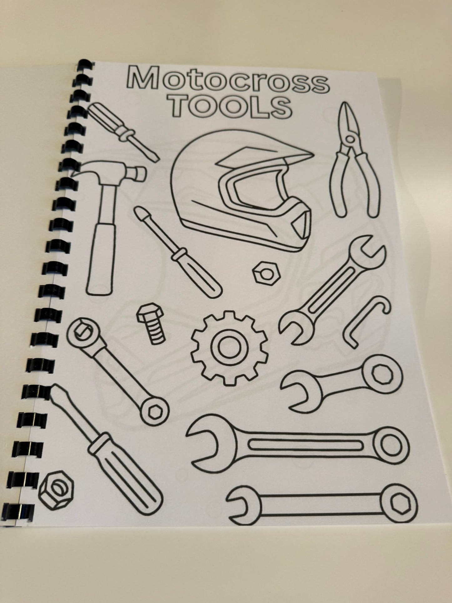 Motocross Colouring Book