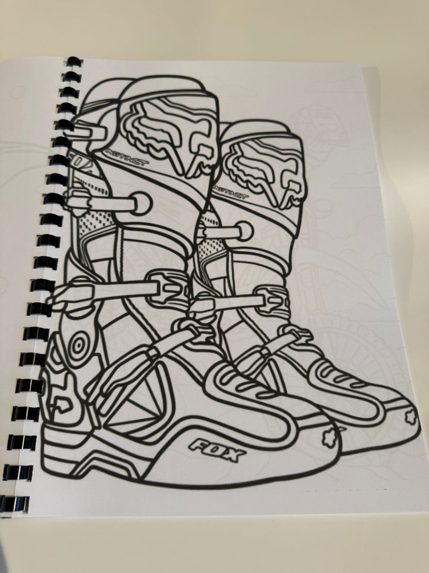 Motocross Colouring Book
