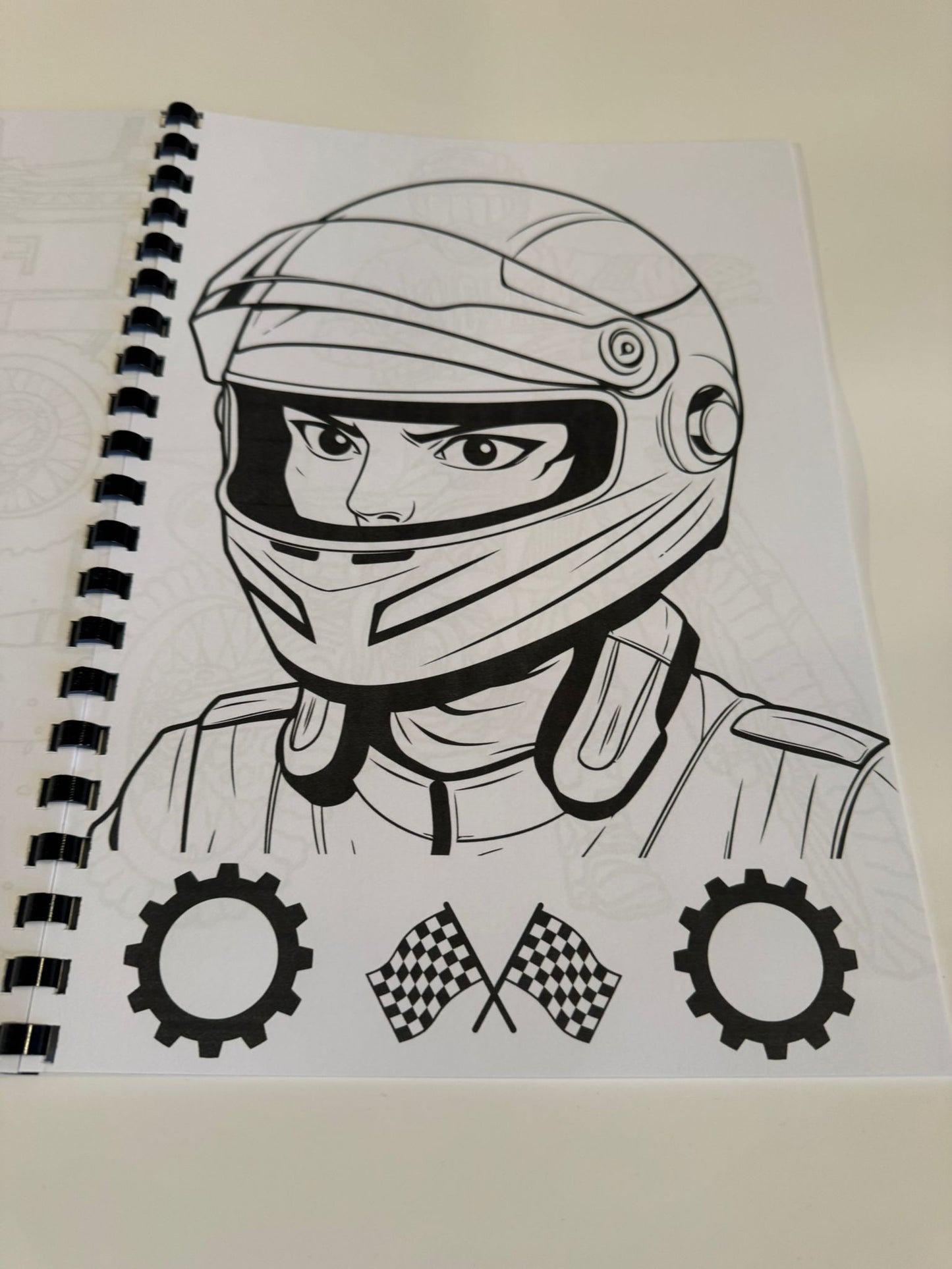 Motocross Colouring Book
