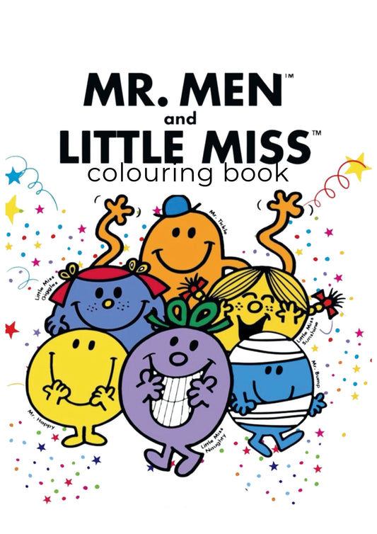 Mr Men and Little Miss Colouring Book