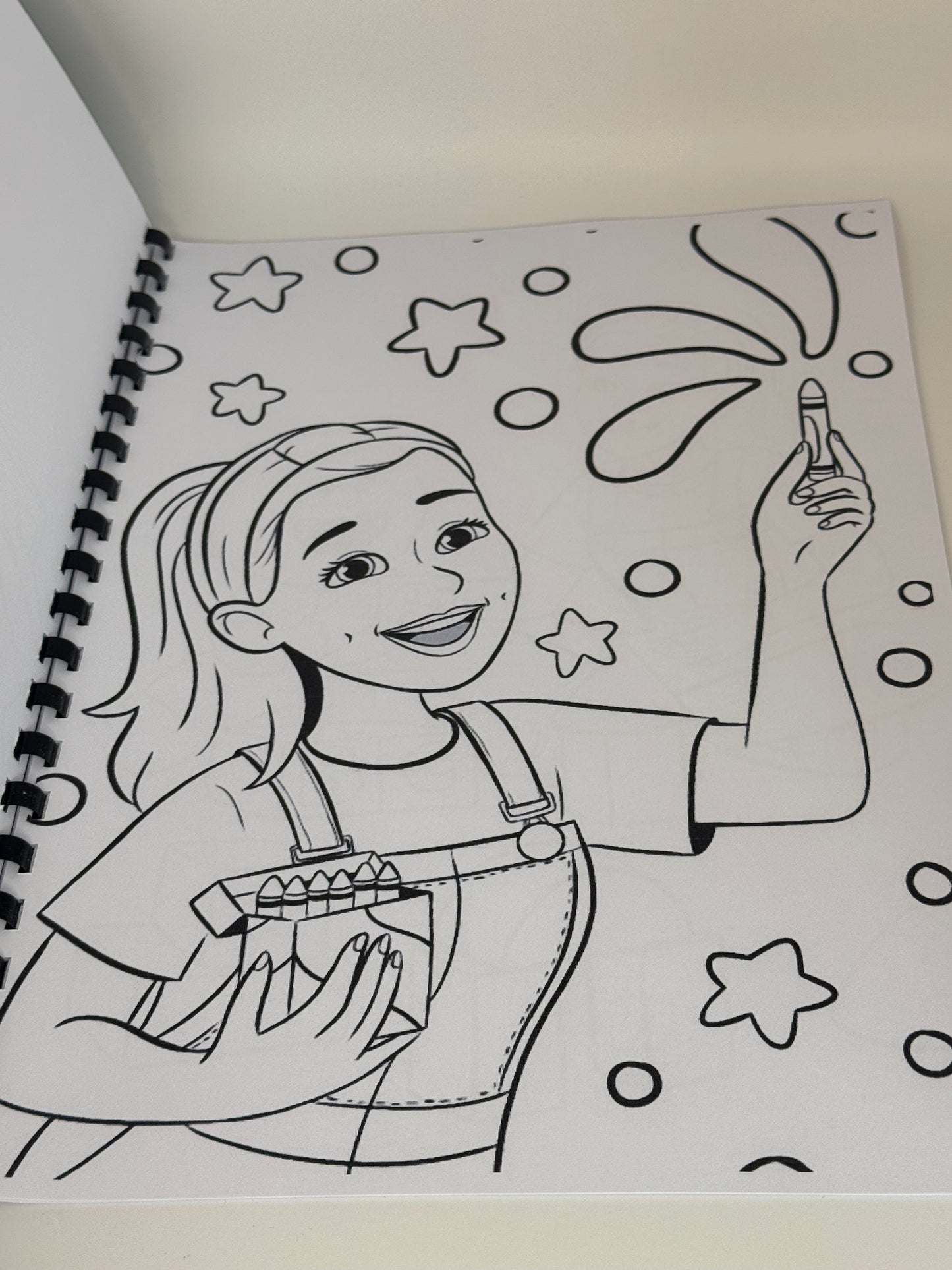 Ms Rachel Colouring Book