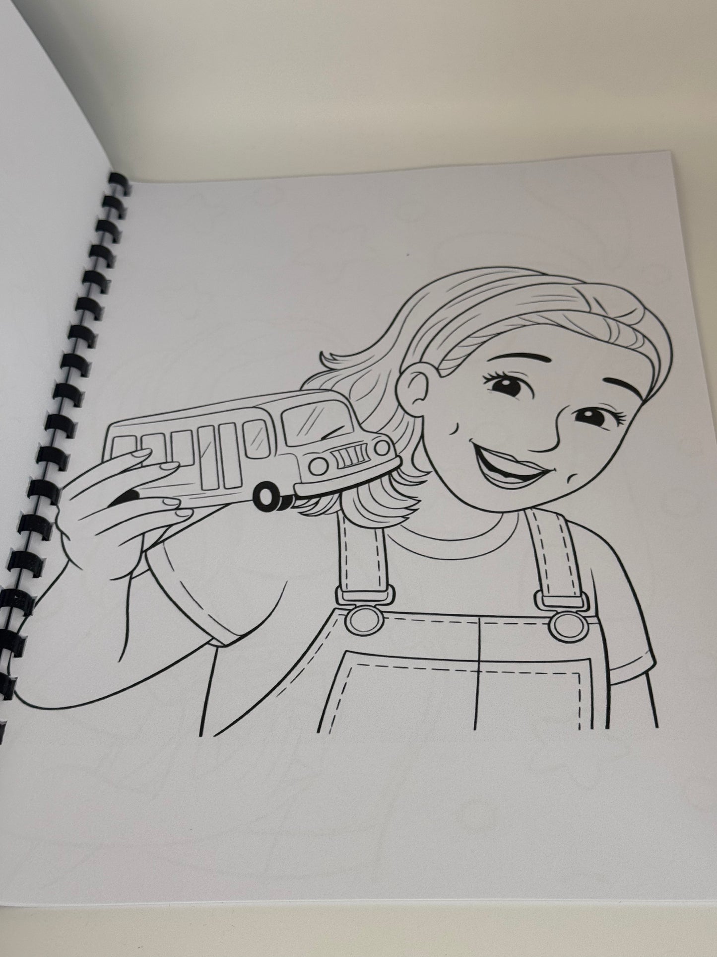 Ms Rachel Colouring Book