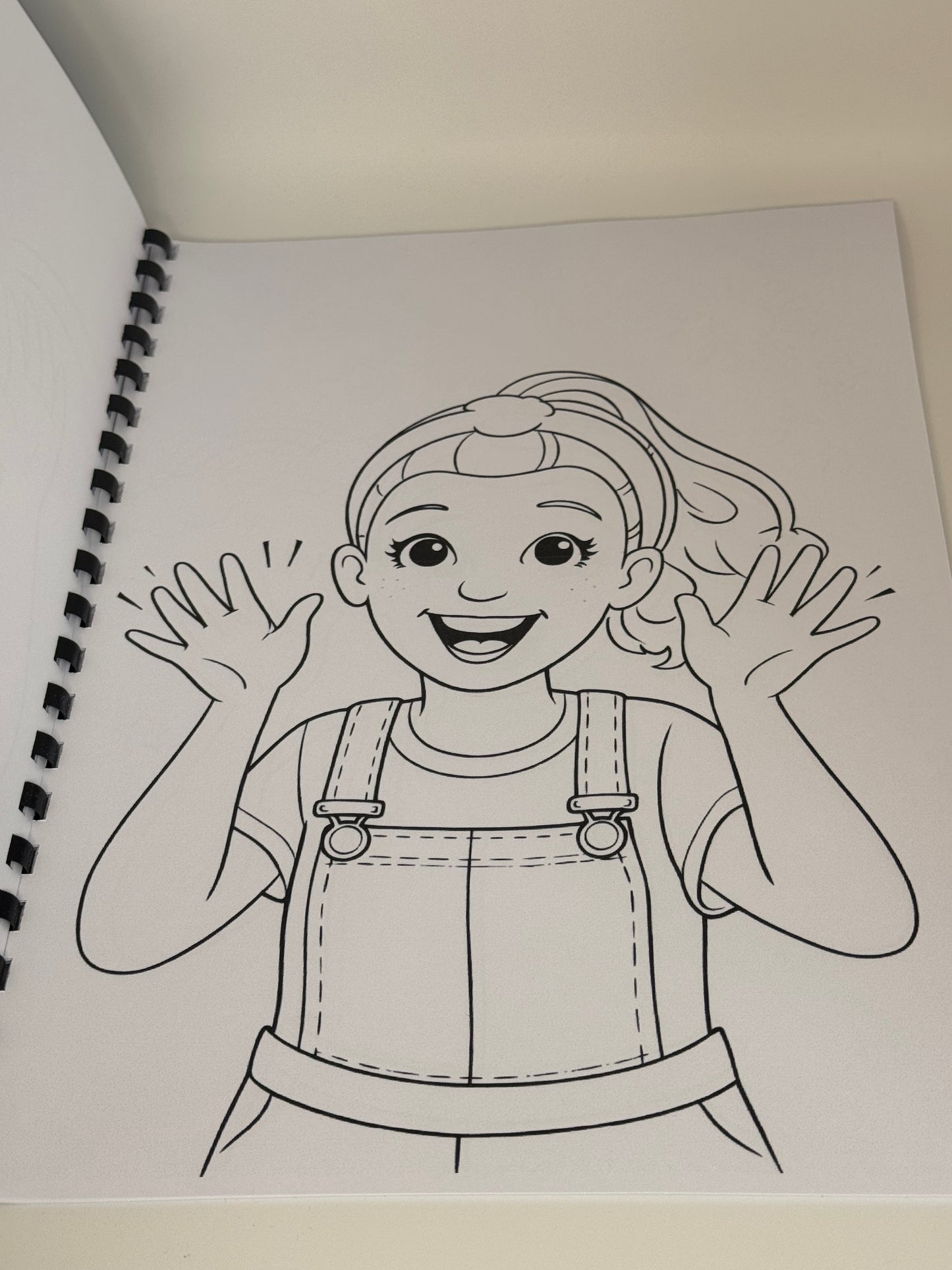 Ms Rachel Colouring Book