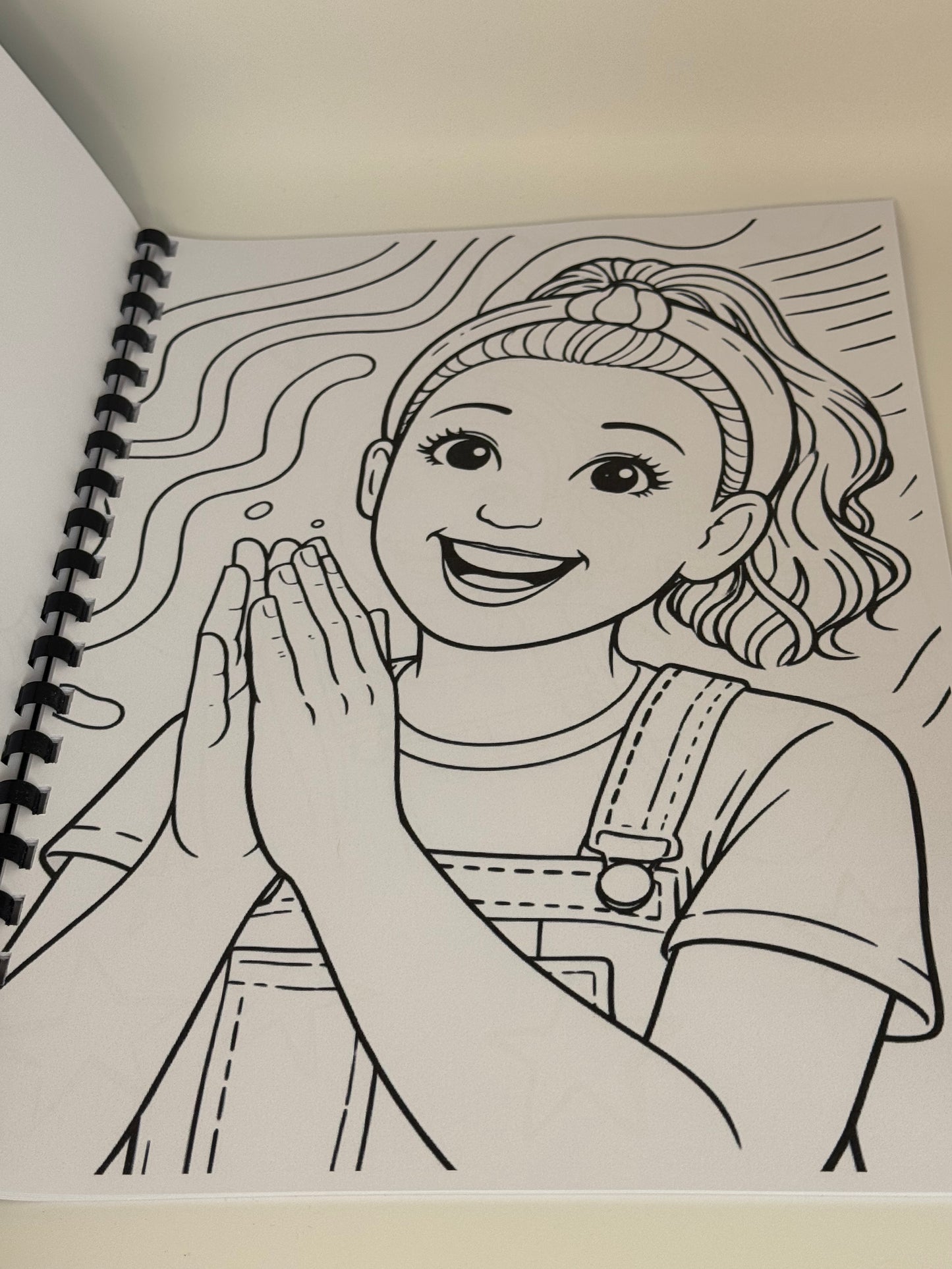 Ms Rachel Colouring Book