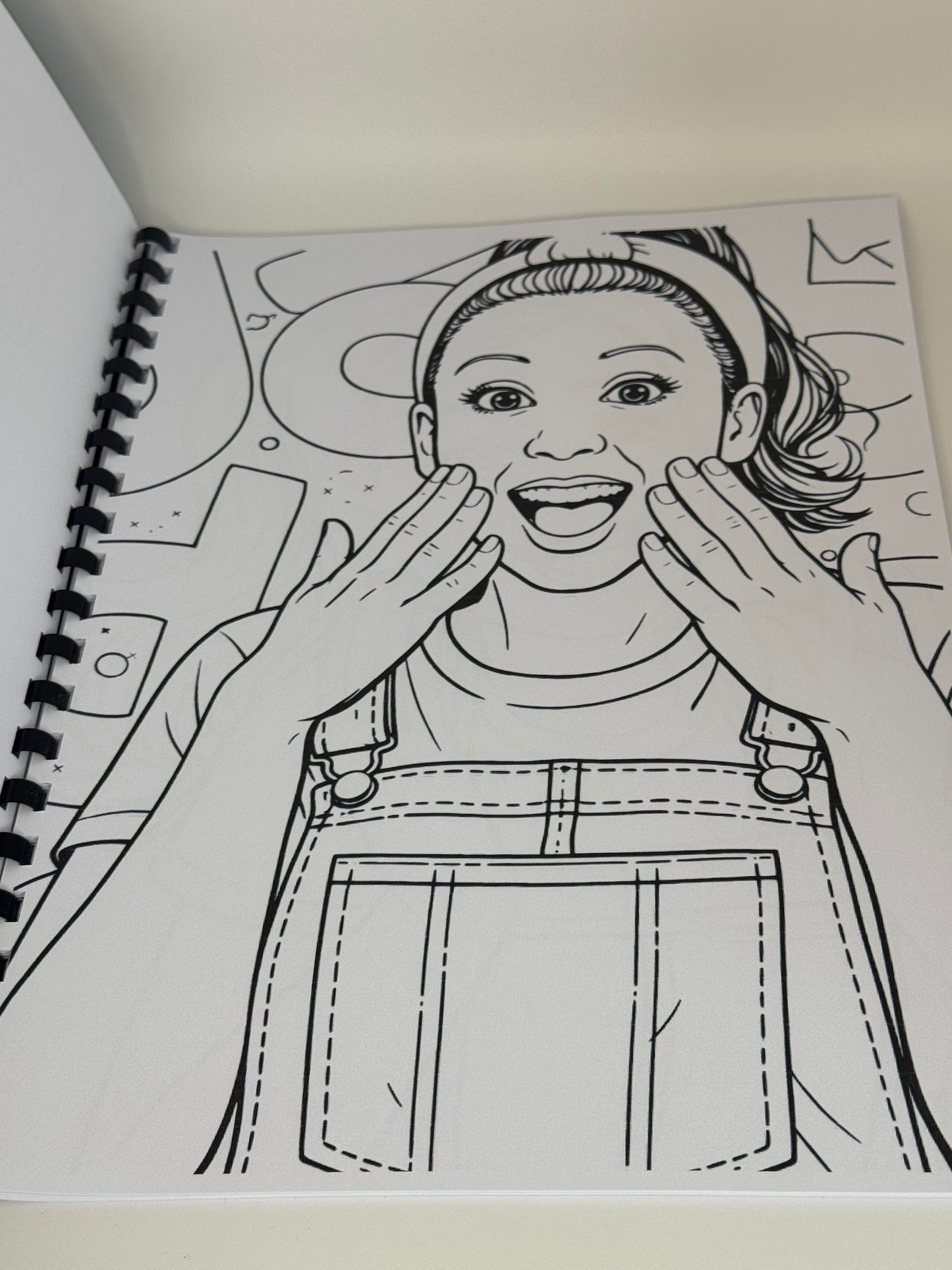 Ms Rachel Colouring Book