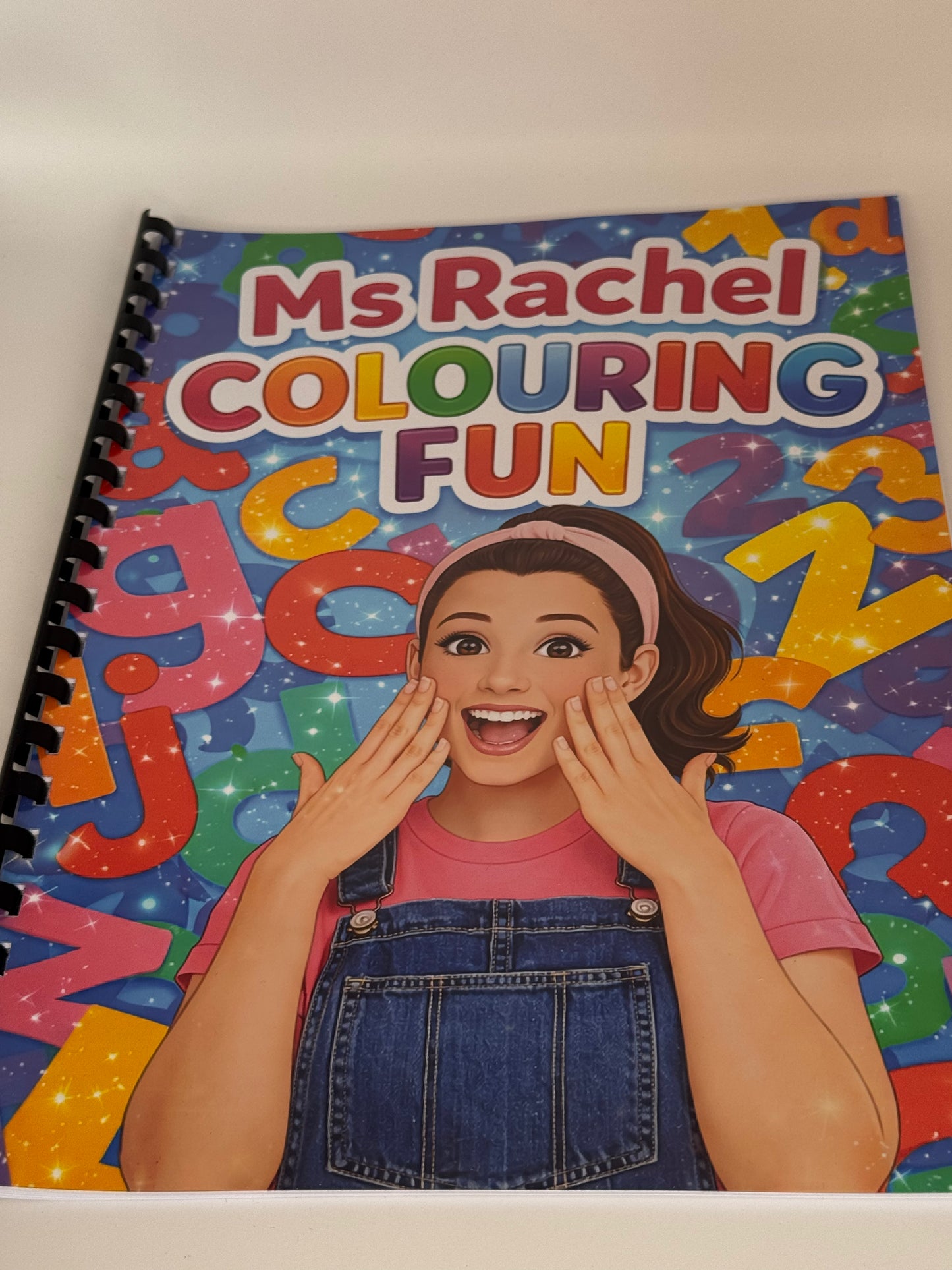 Ms Rachel Colouring Book