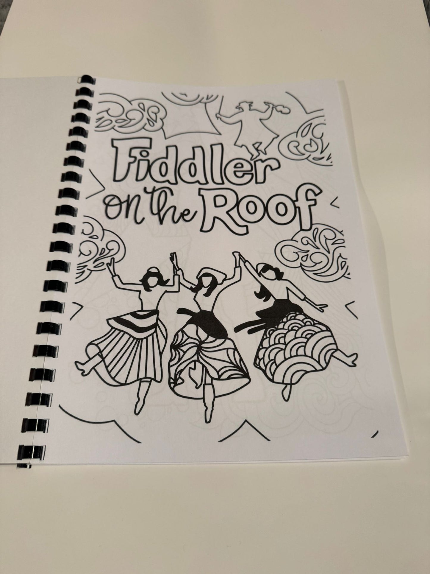 Musical Theatre Colouring Book