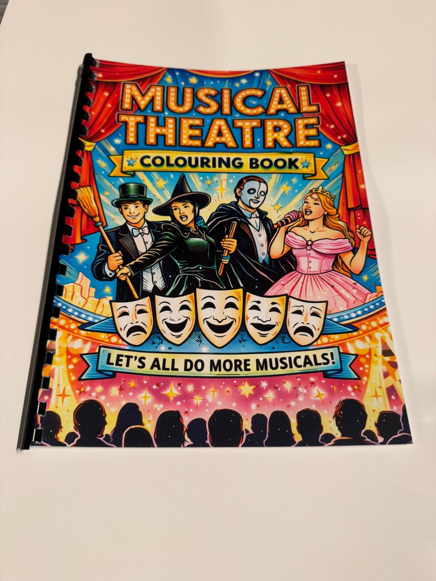 Musical Theatre Colouring Book