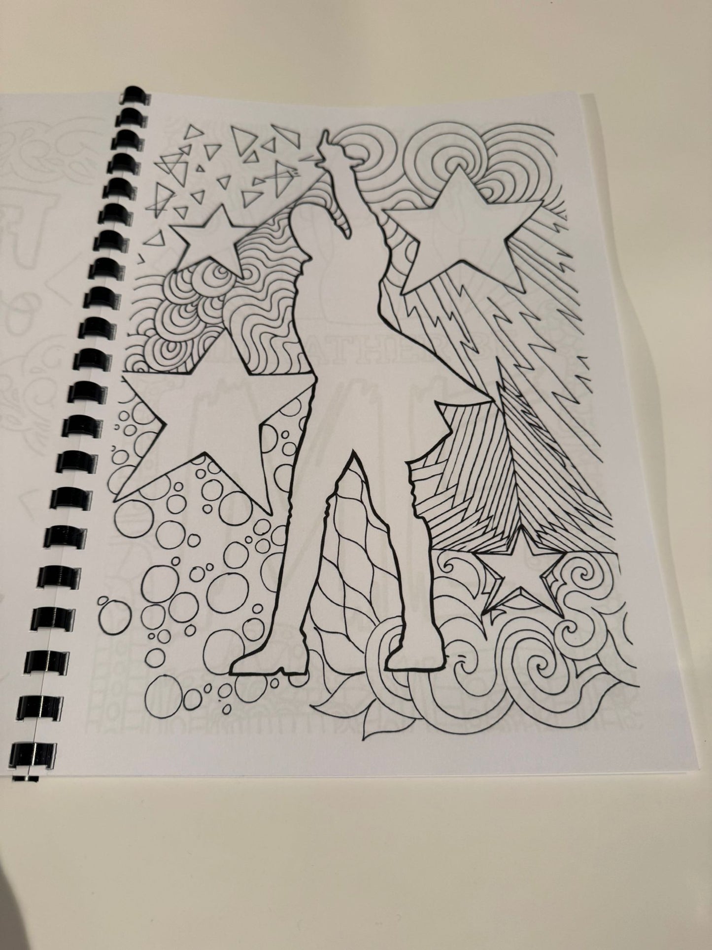 Musical Theatre Colouring Book