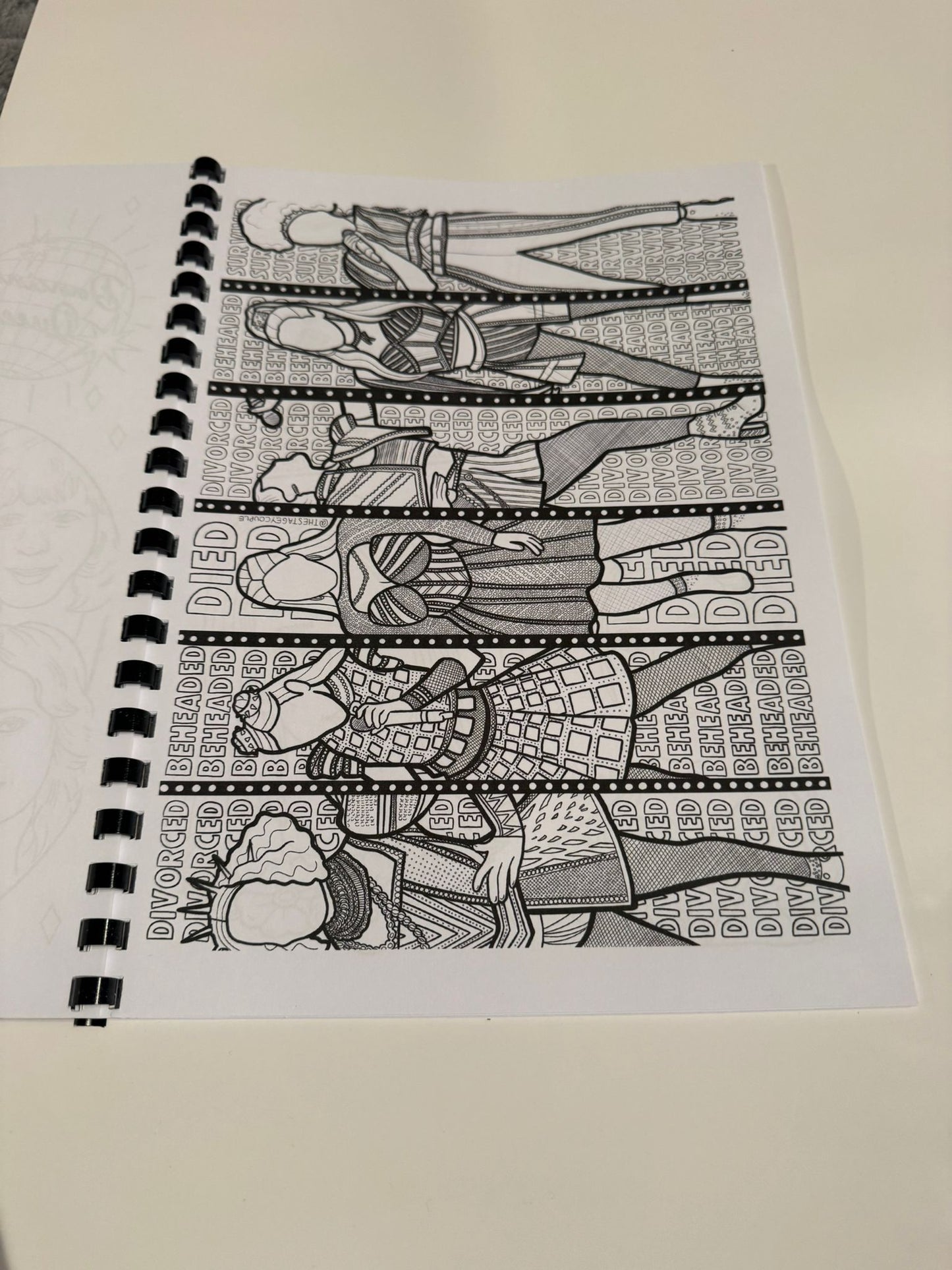 Musical Theatre Colouring Book