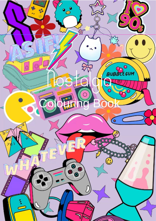 Nostalgia Colouring Book