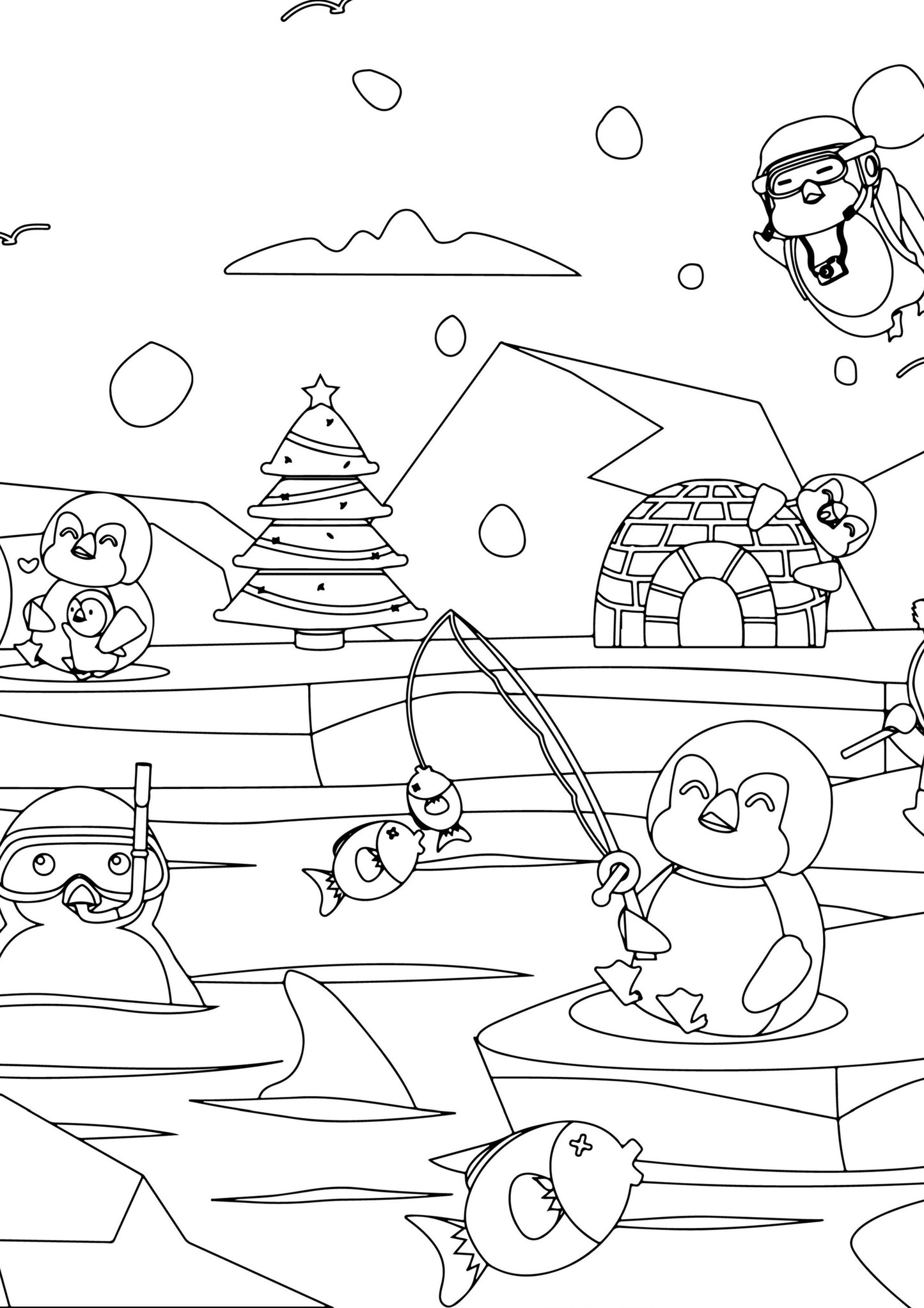 Ocean Colouring Book