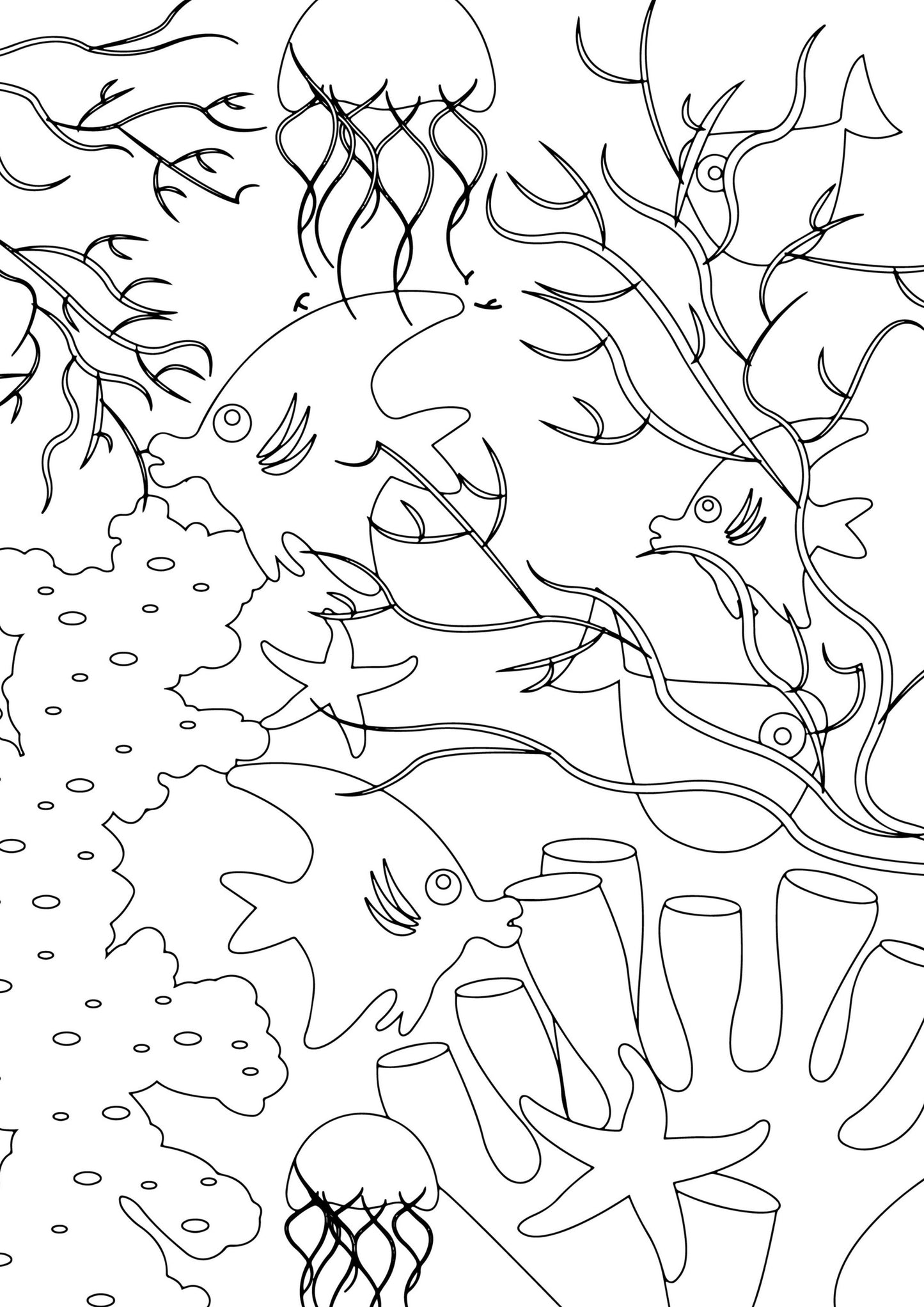 Ocean Colouring Book
