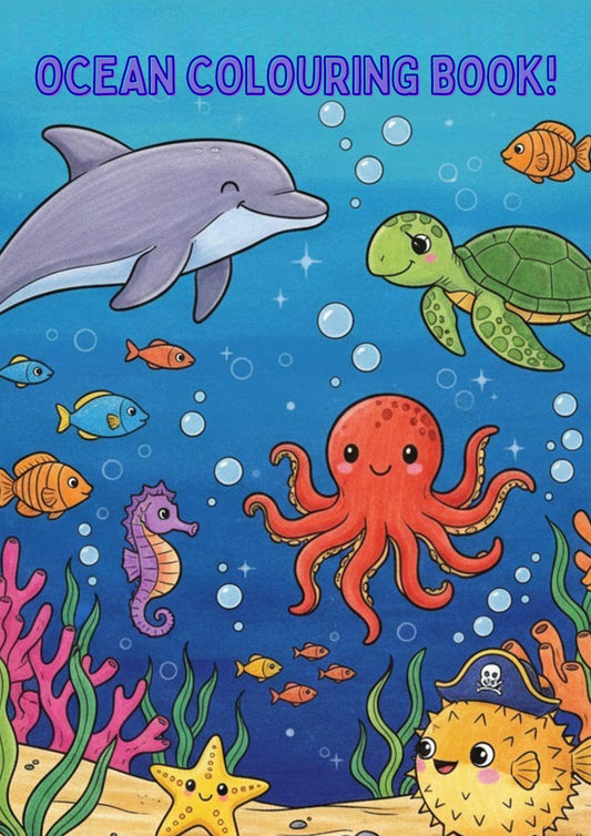 Ocean Colouring Book