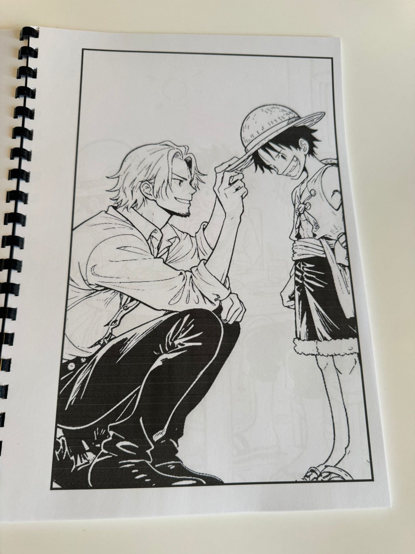 One Piece Roblox Colouring Book
