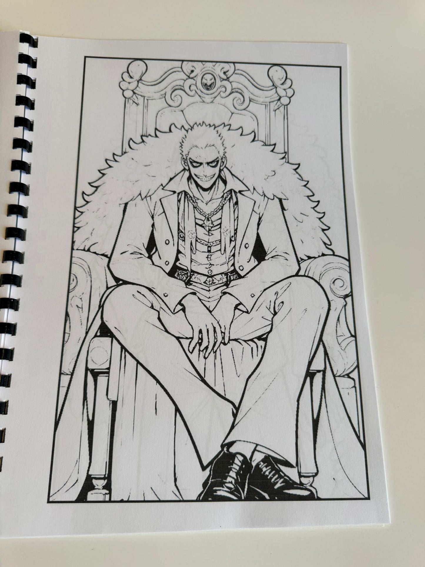 One Piece Roblox Colouring Book