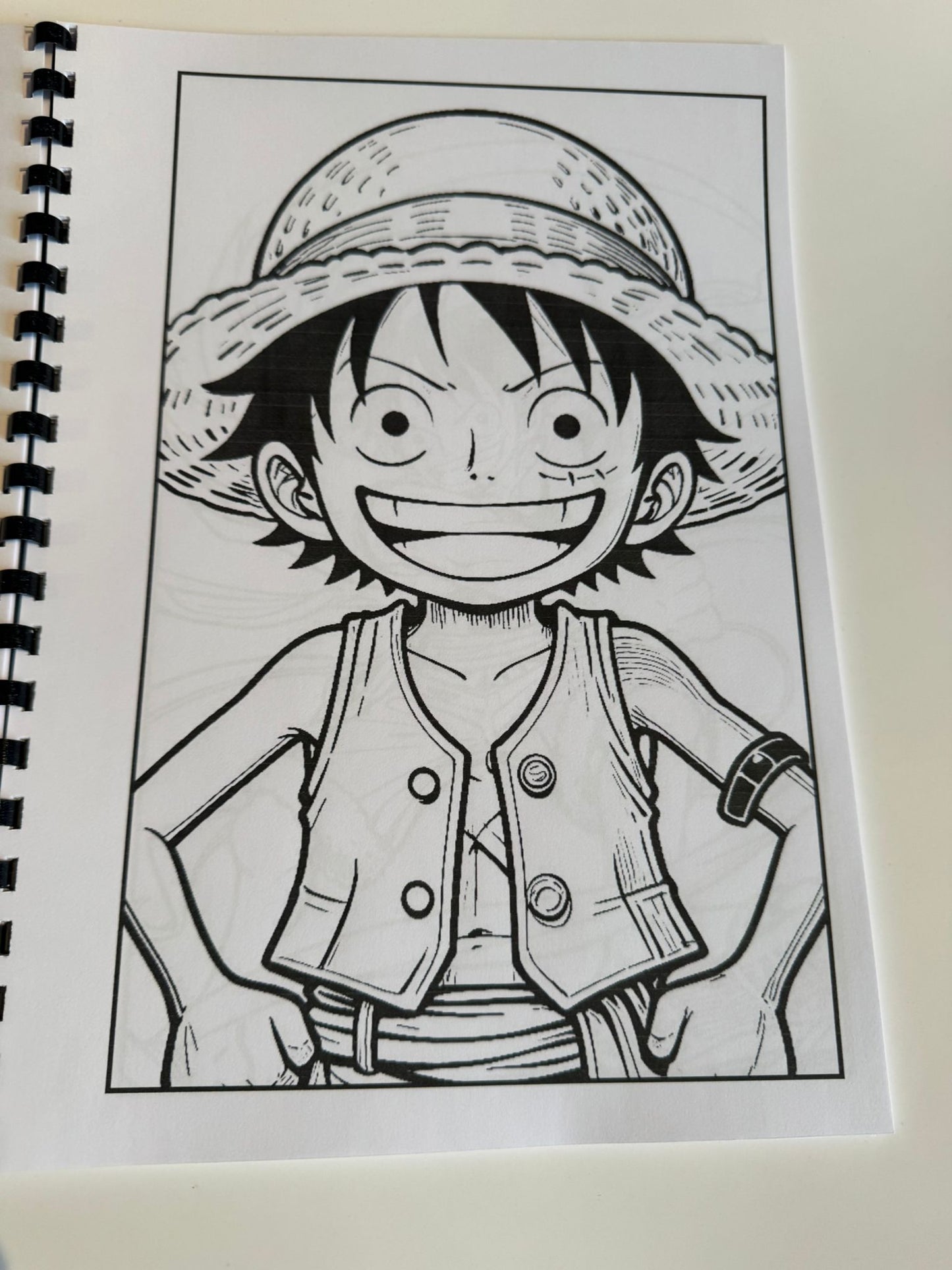 One Piece Roblox Colouring Book