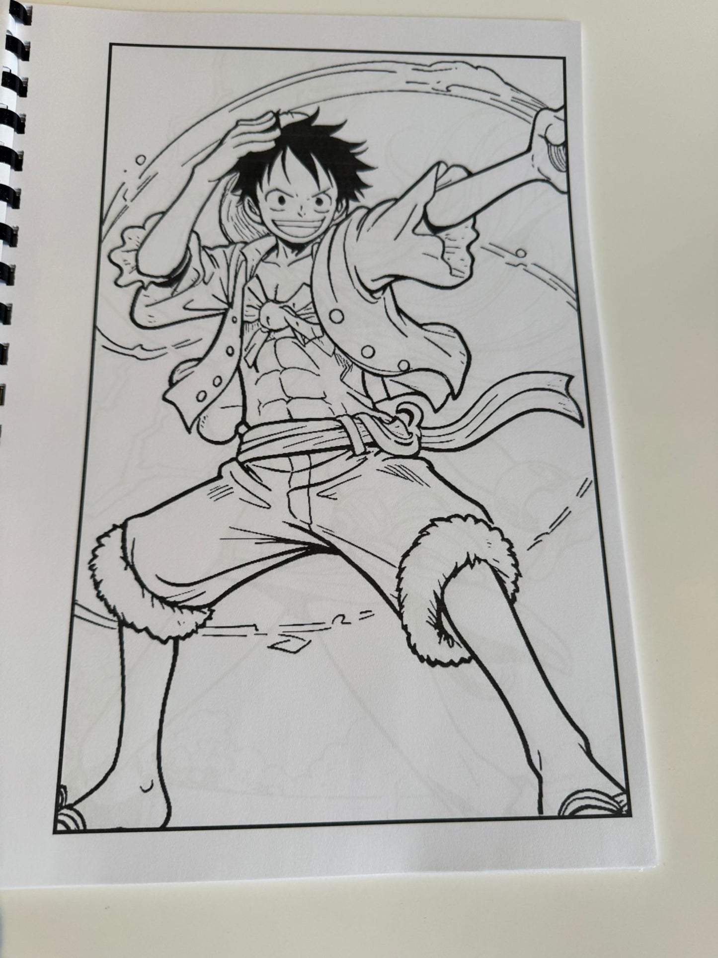 One Piece Roblox Colouring Book