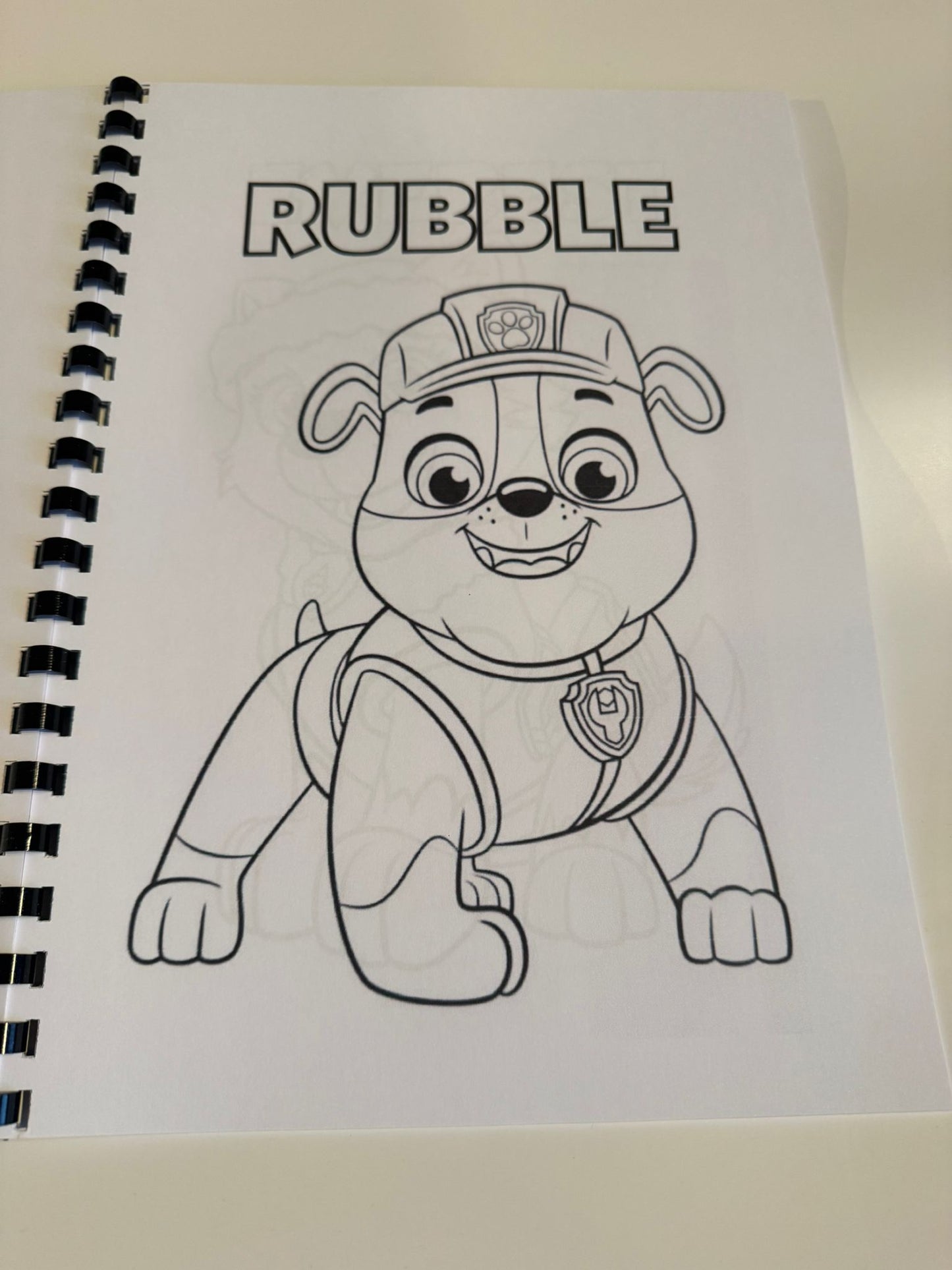 Paw Patrol Colouring Book
