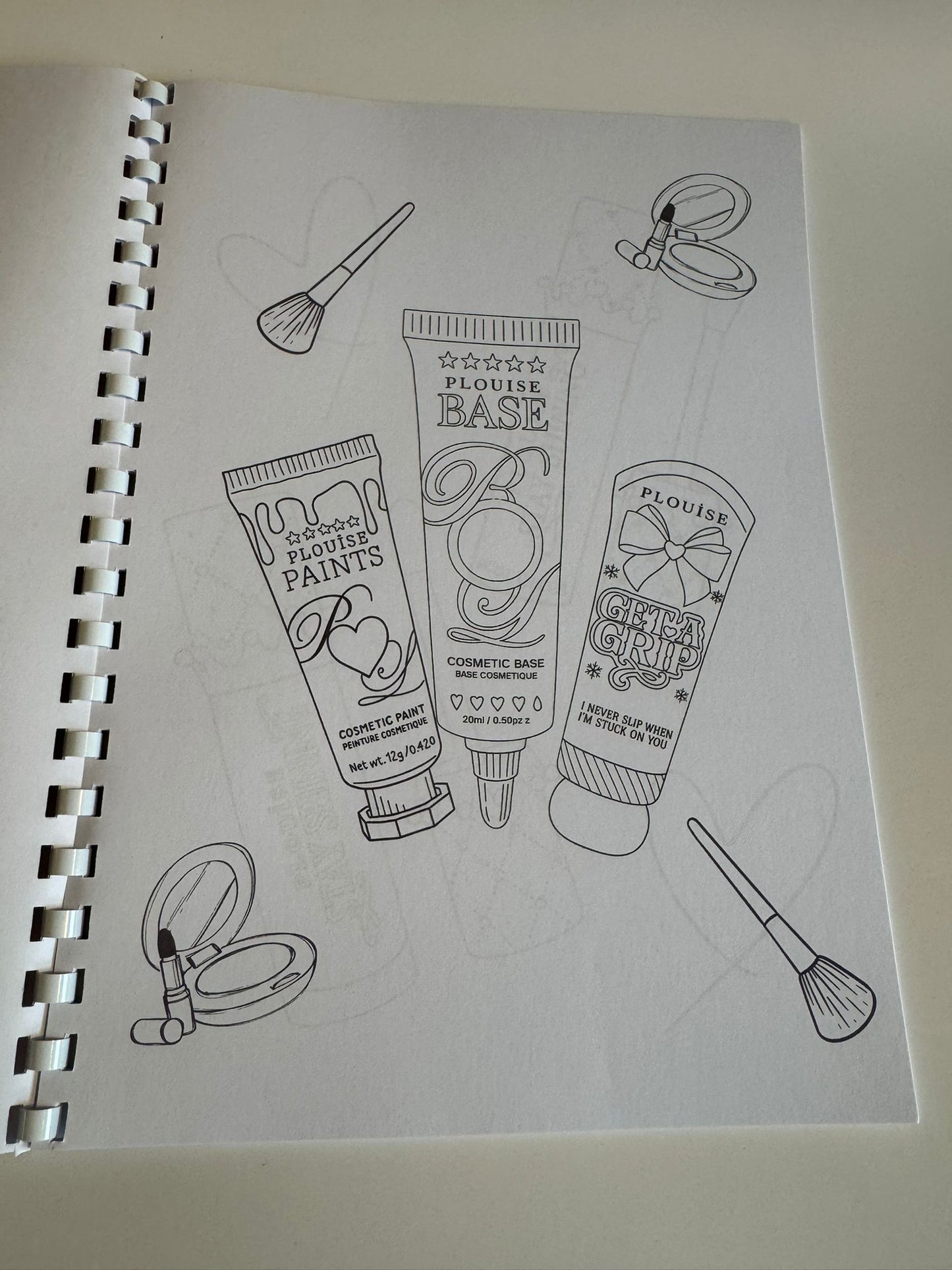 P Louise Colouring Book