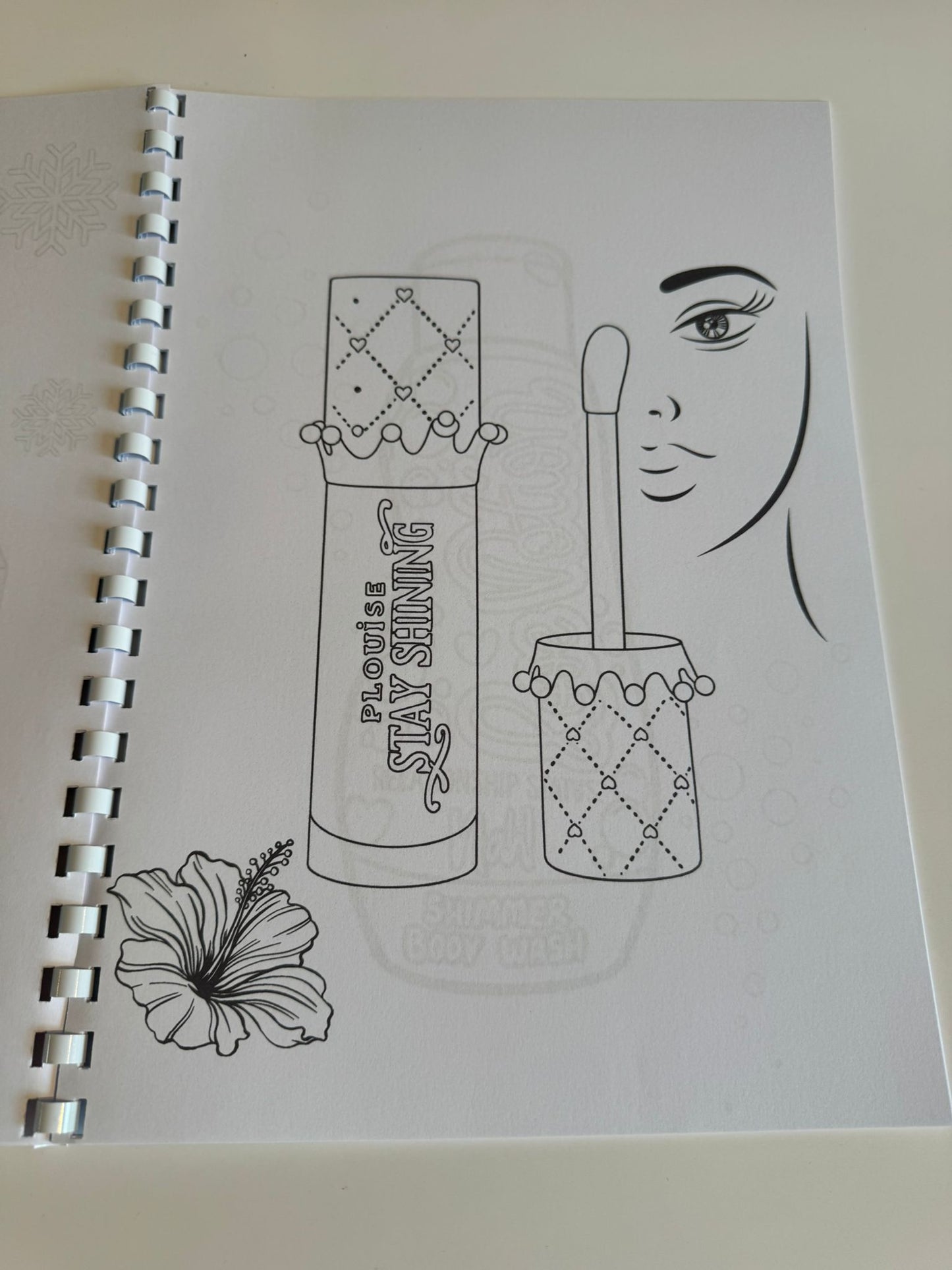 P Louise Colouring Book