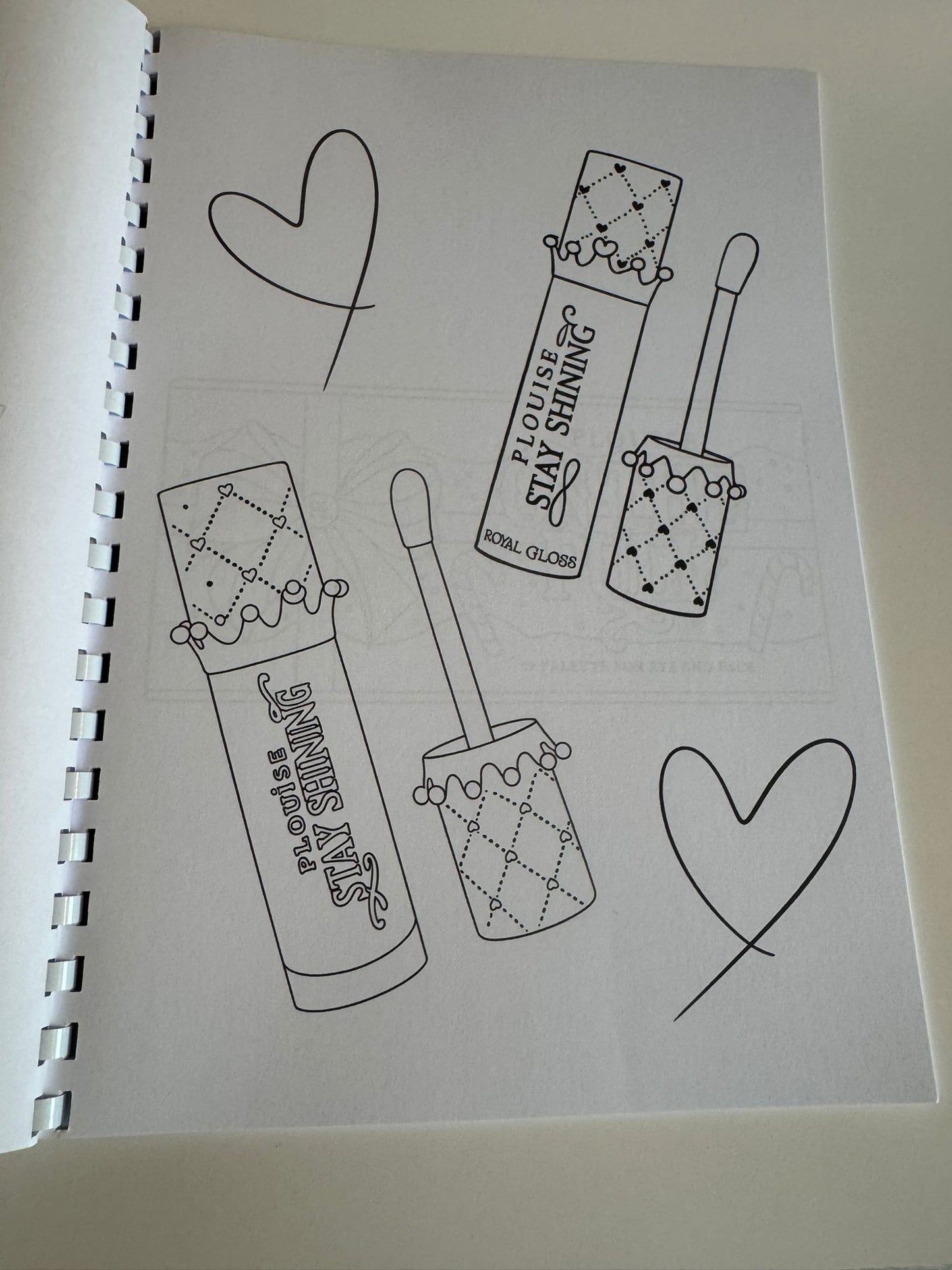 P Louise Colouring Book