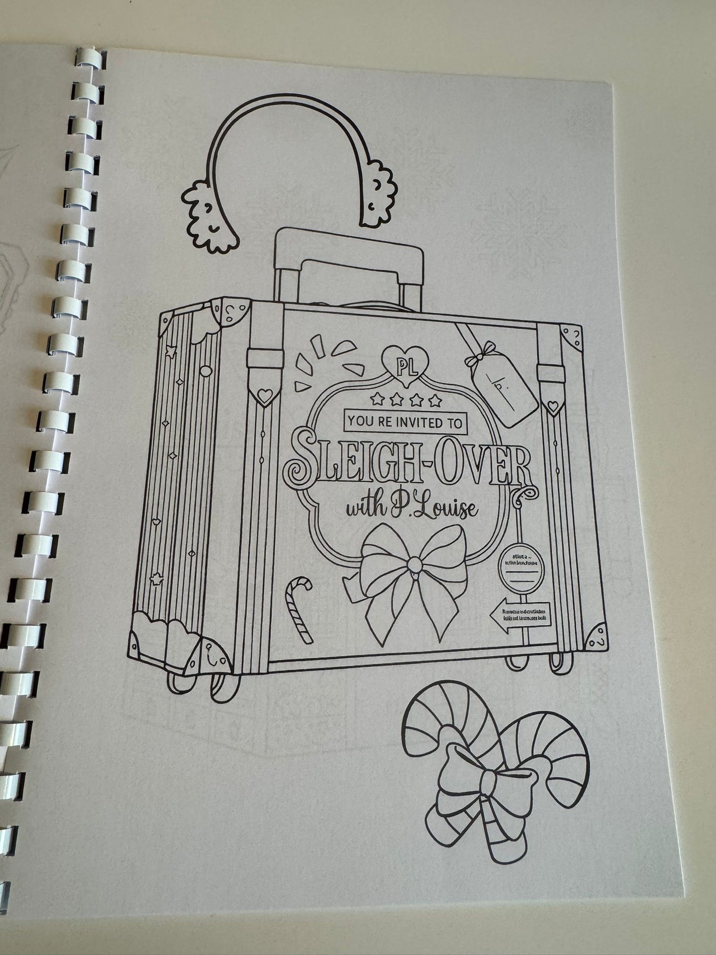 P Louise Colouring Book