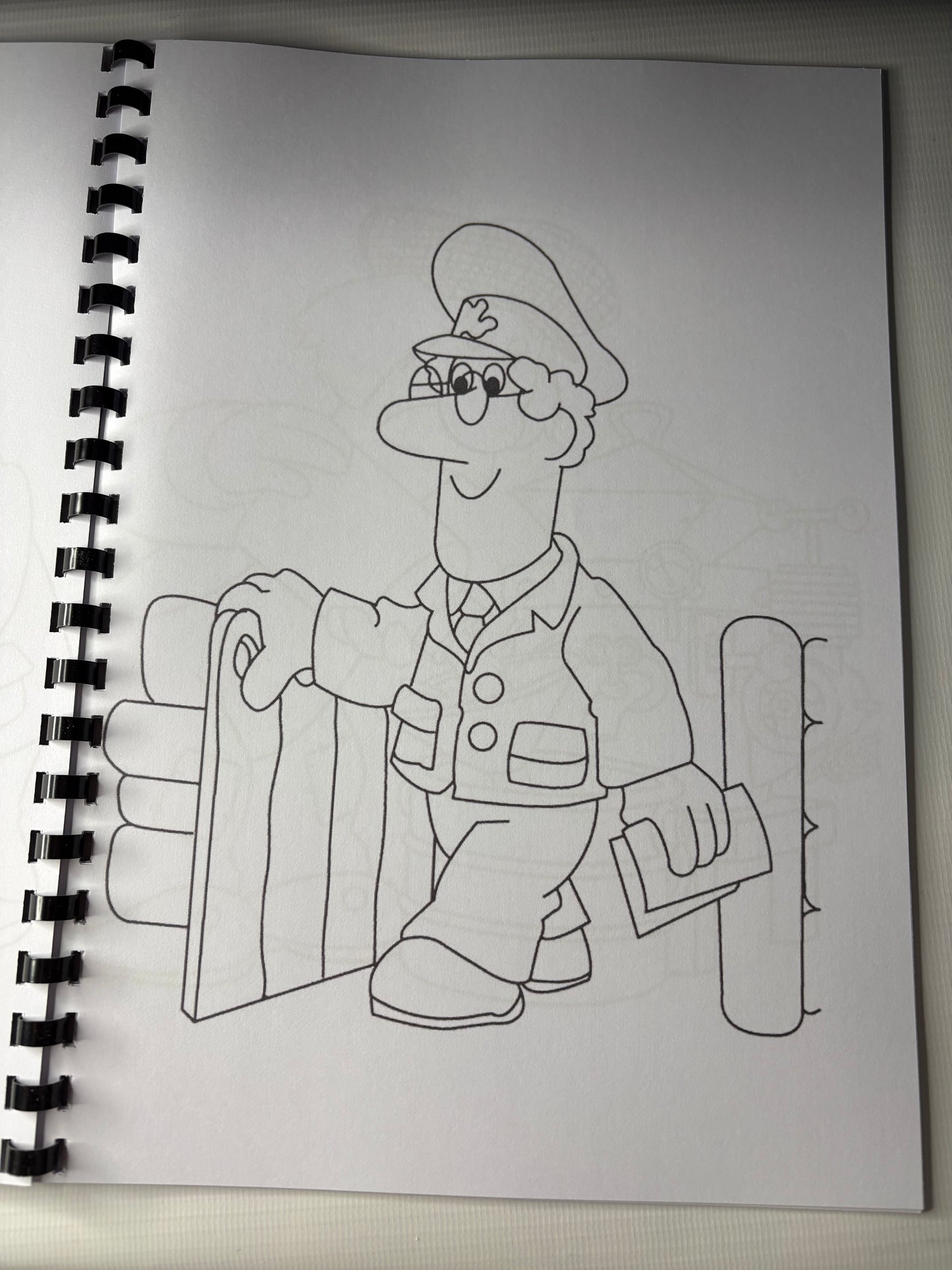 Postman Pat Colouring Book