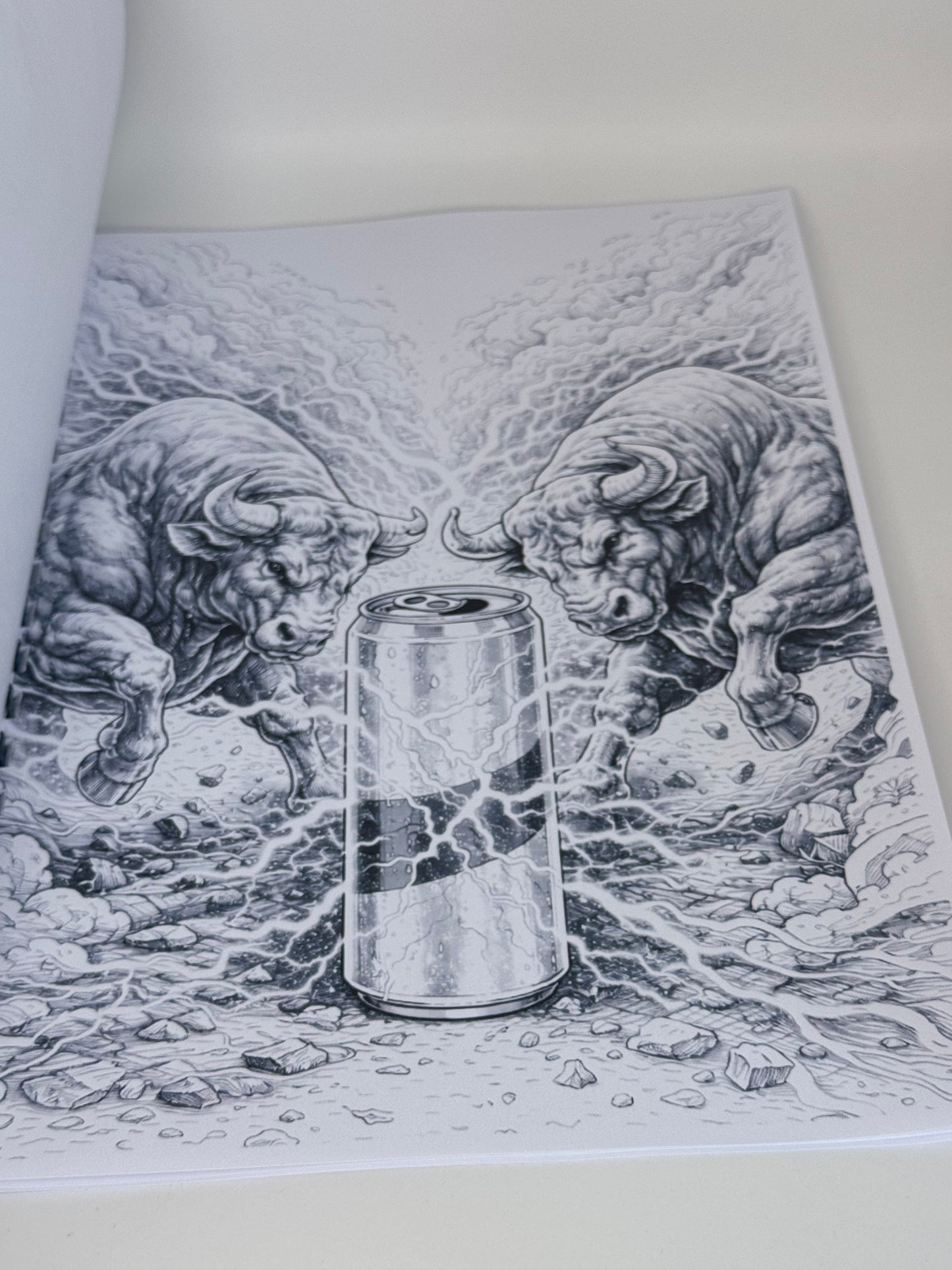 Redbull Colouring Book