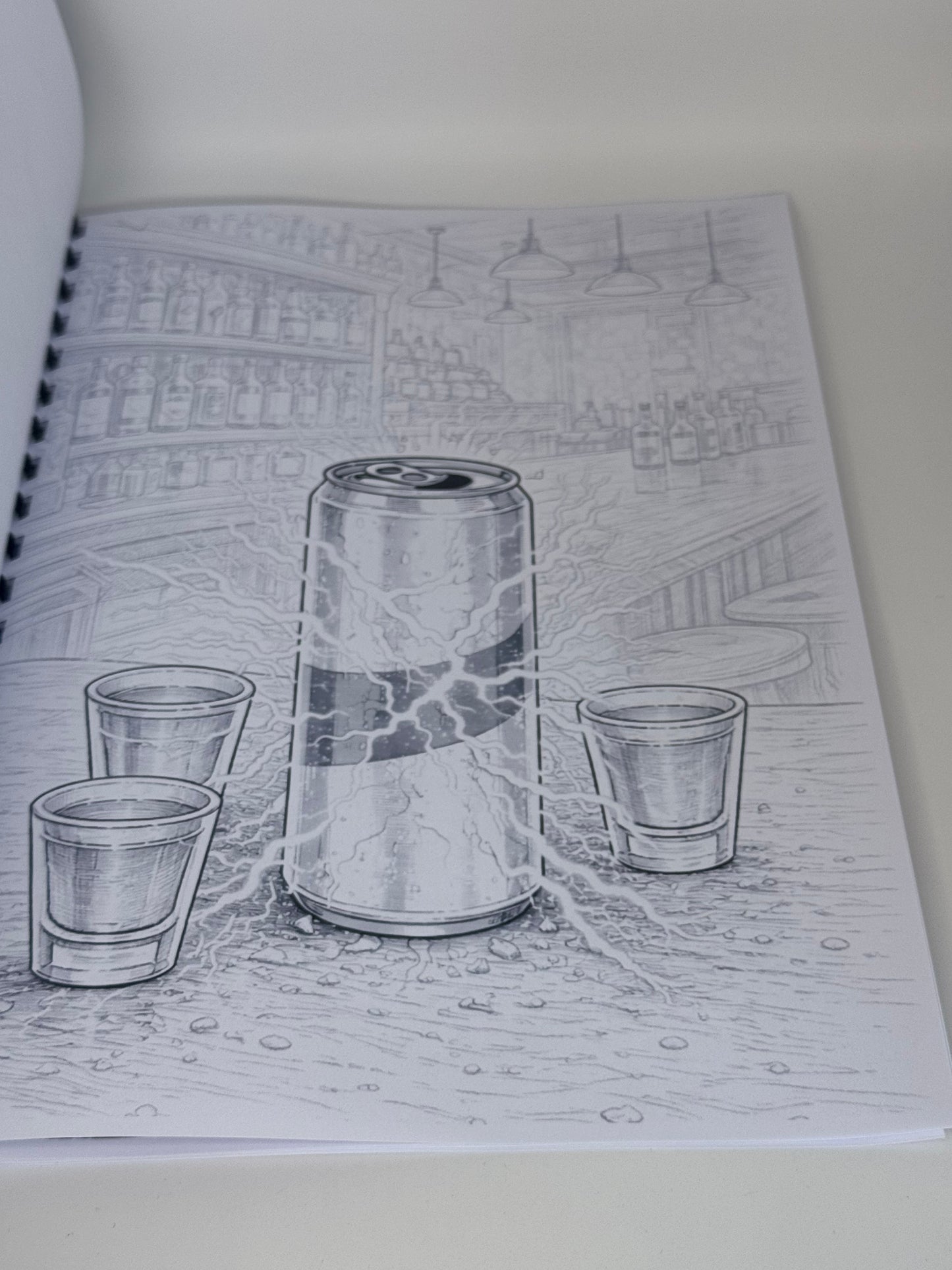 Redbull Colouring Book