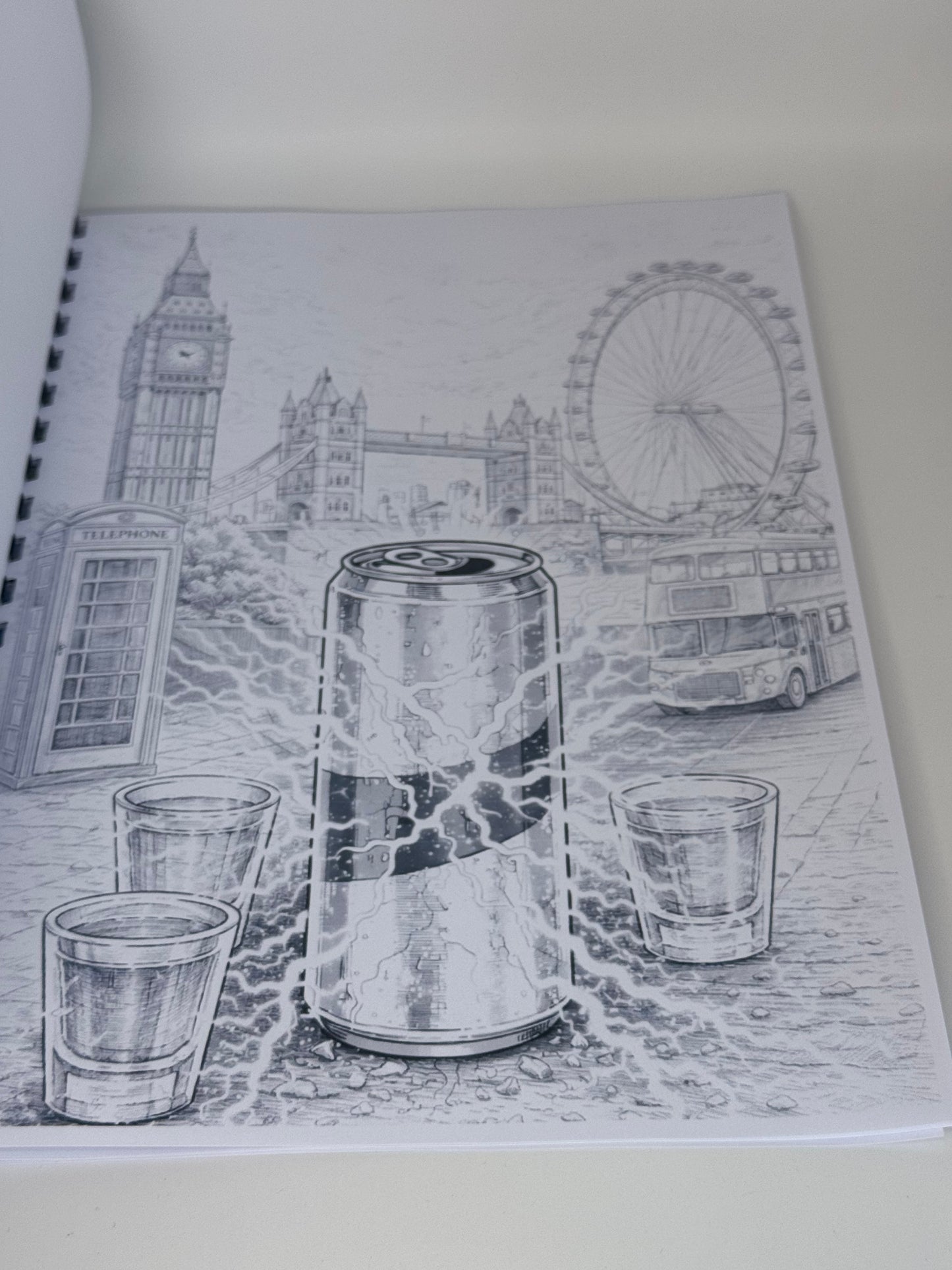 Redbull Colouring Book