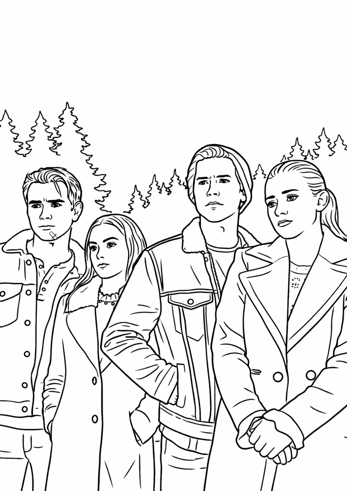 Riverdale Colouring Book