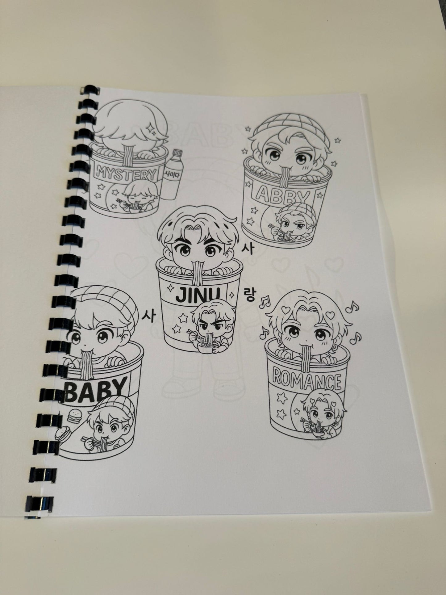 Saja Boys Colouring Books