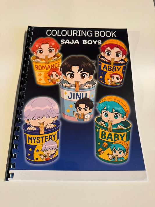 Saja Boys Colouring Books