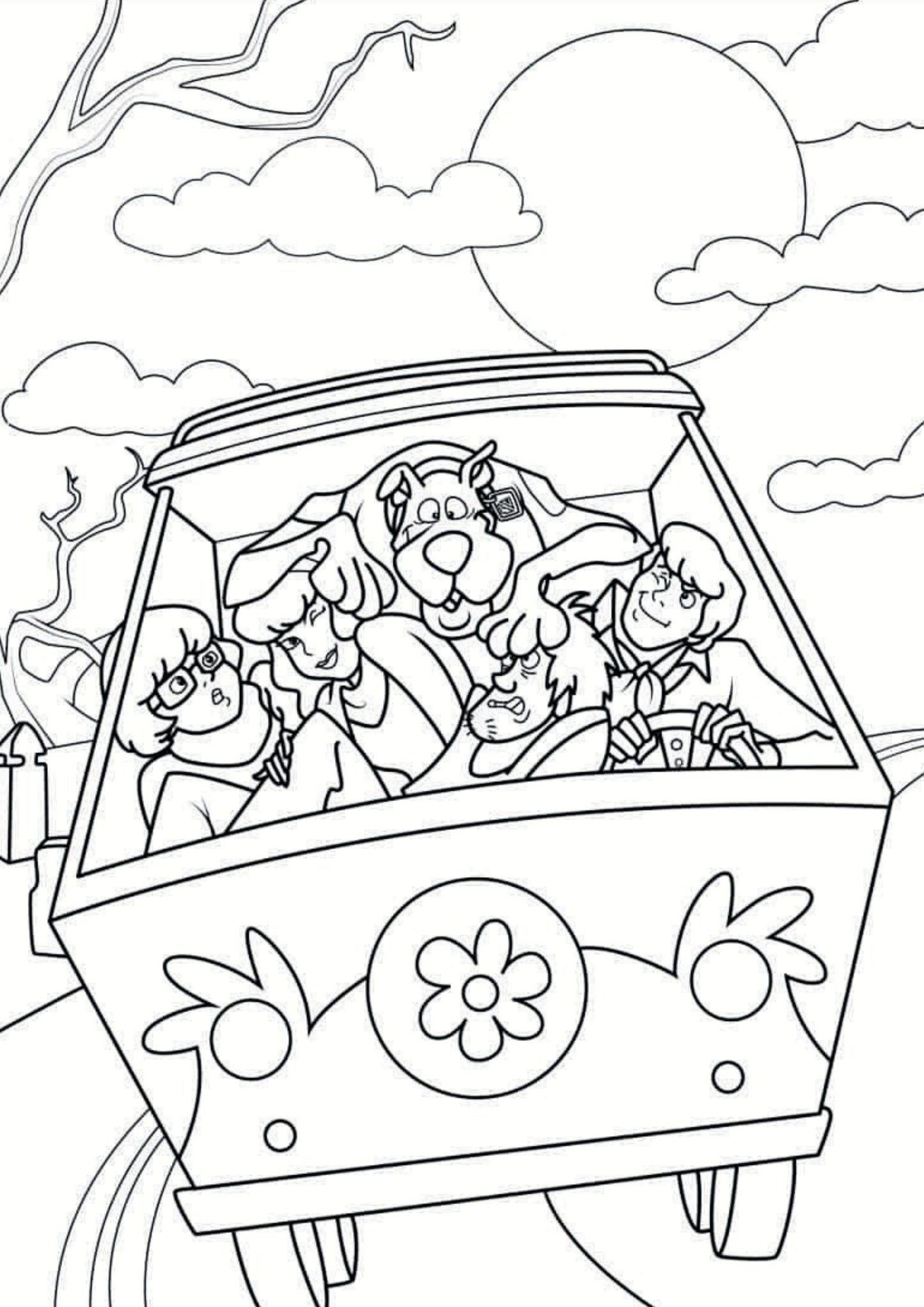 Scooby Doo Colouring Book