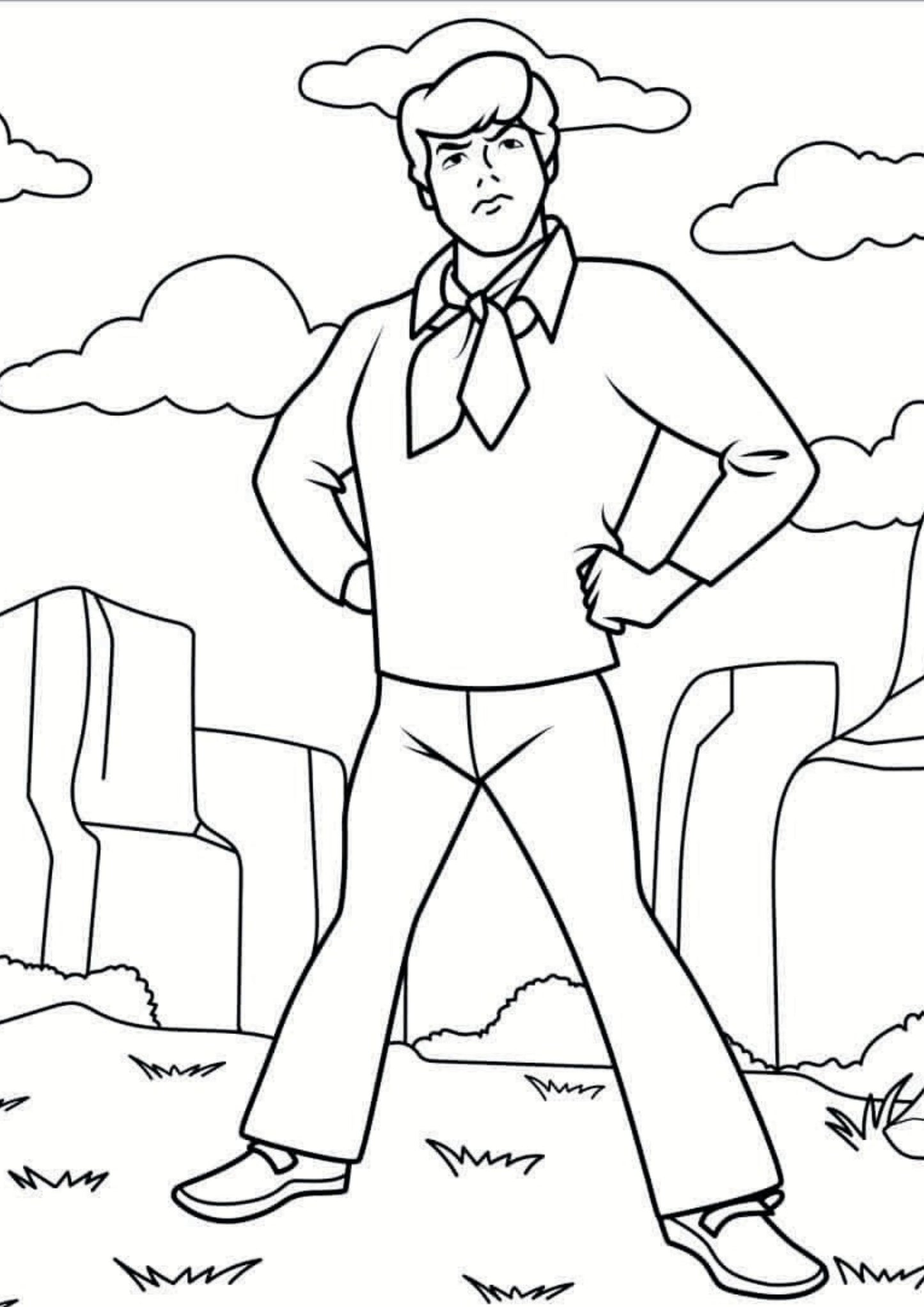 Scooby Doo Colouring Book
