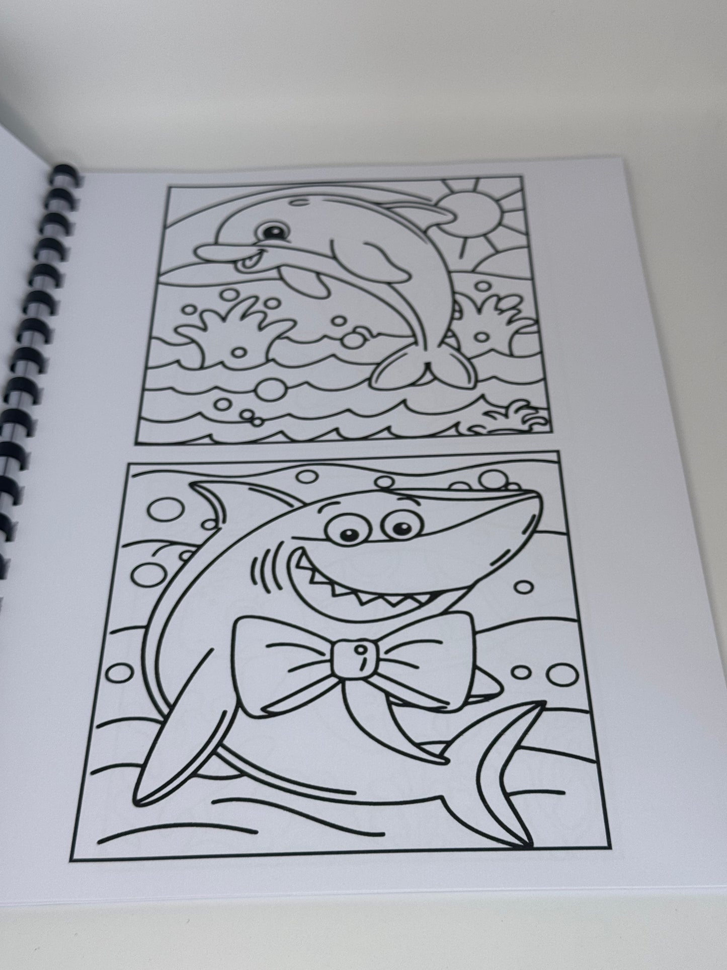Sea Creatures (1) Colouring Book